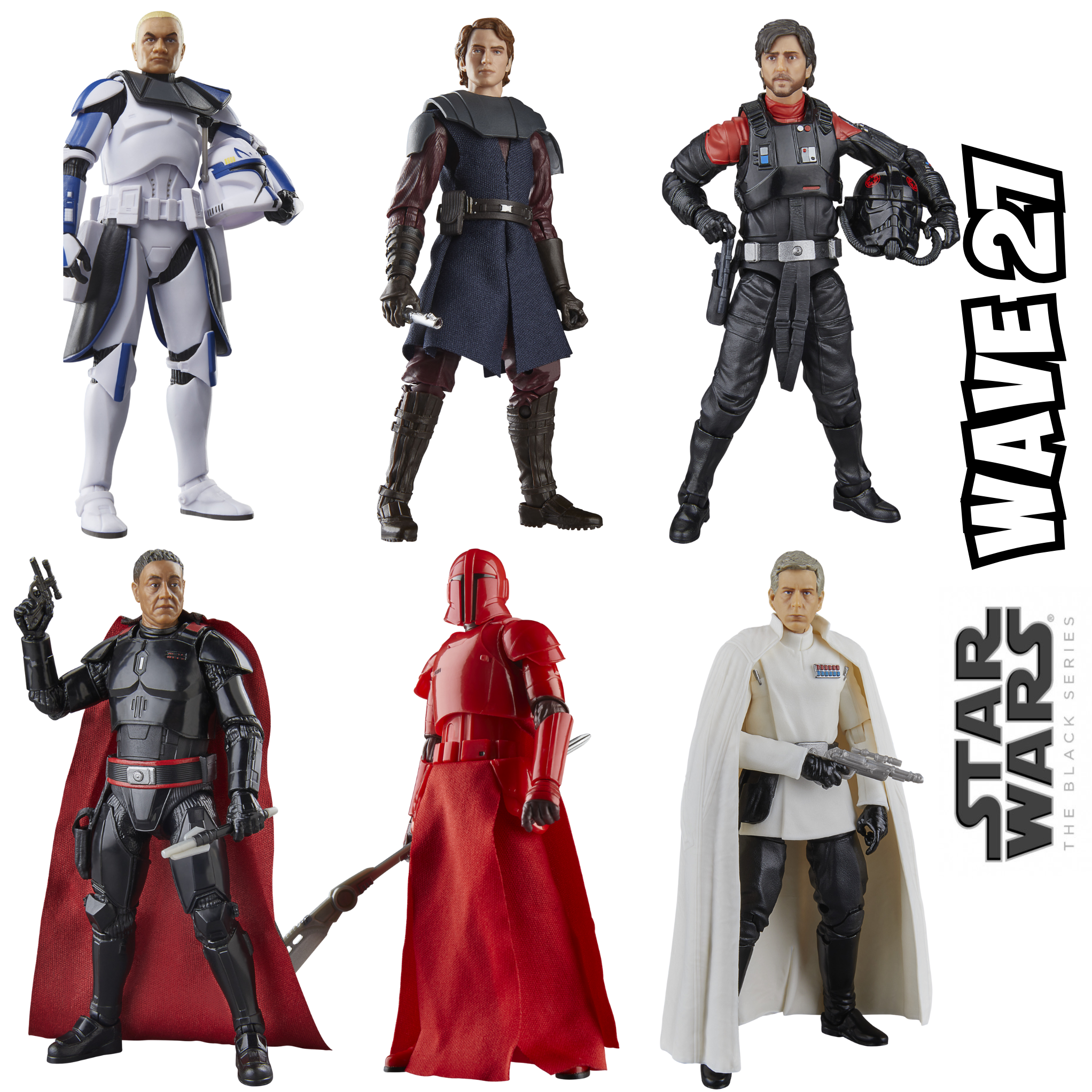Star Wars The Black Series Wave 27 COMPLETE SET OF 6、mySite、hgirdovlk