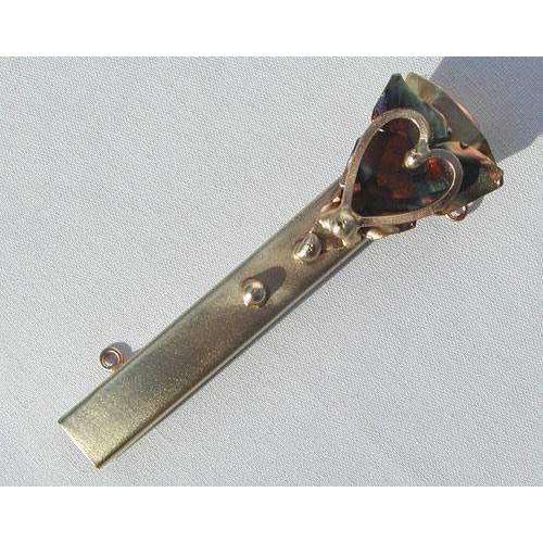 Infinity Art in Metal Heart Mezuzah、mySite、topwebapps