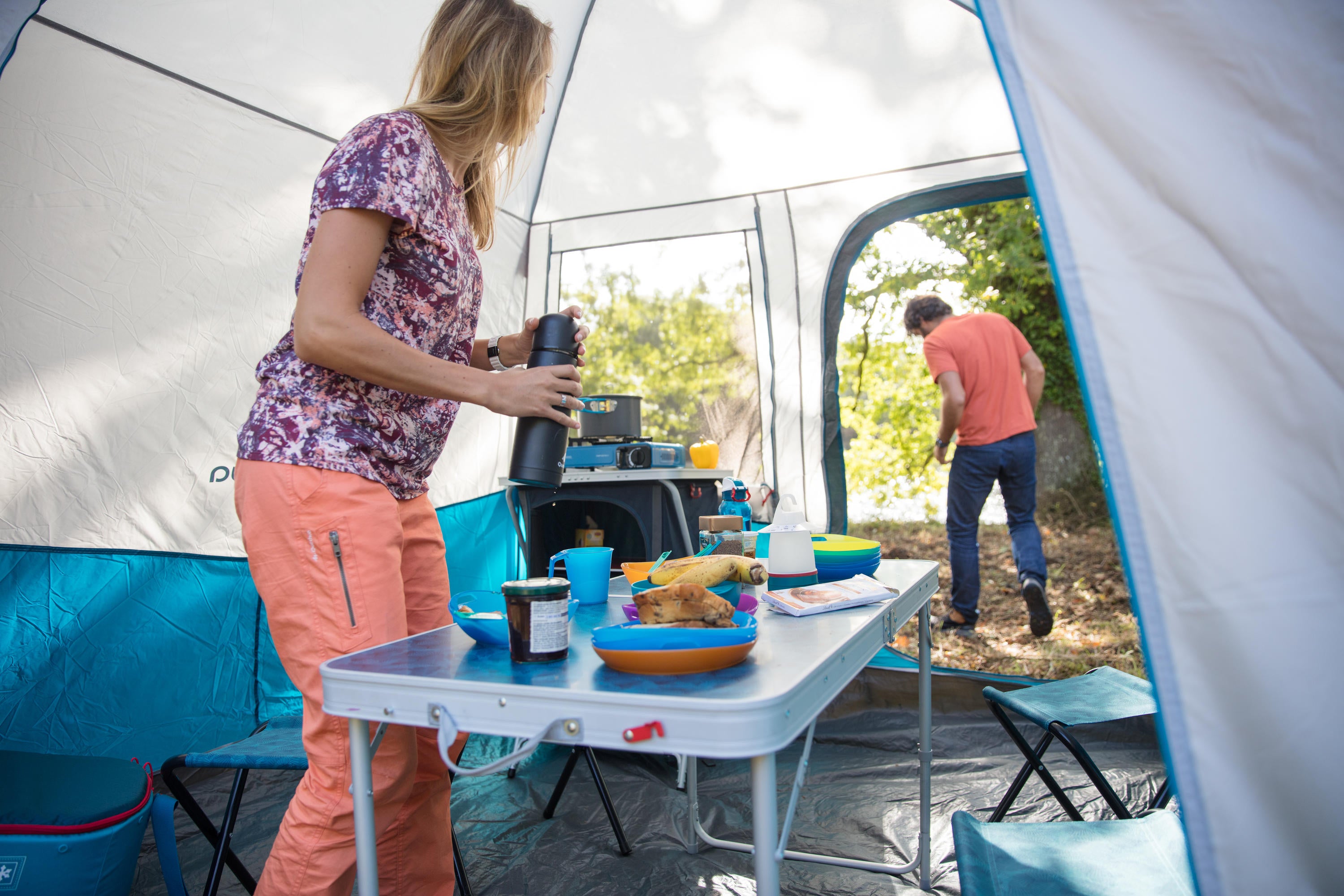 Quechua 0.7 L Stainless Steel Isothermal Hiking Bottle