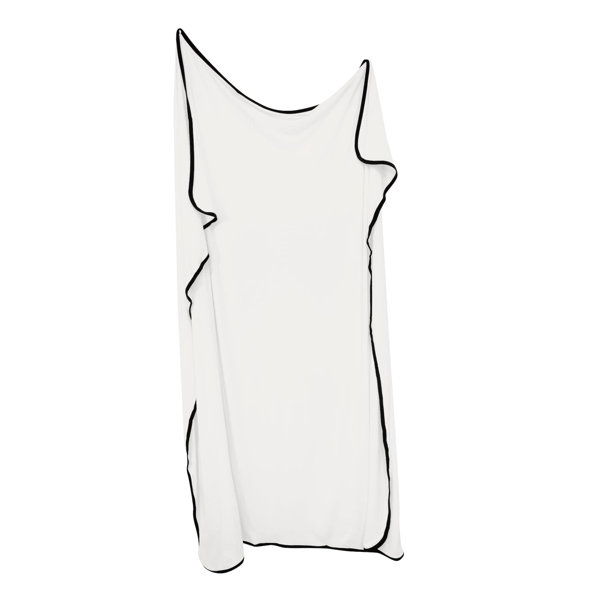  Swaddle Blanket in Cloud with Midnight Trim、mySite、layawaytickets