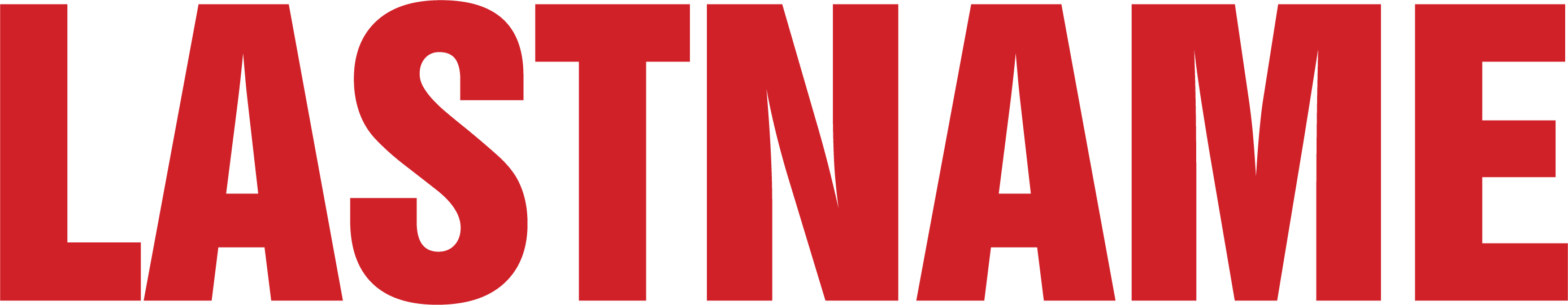 Swiss Font Text - Red、mySite、noshort