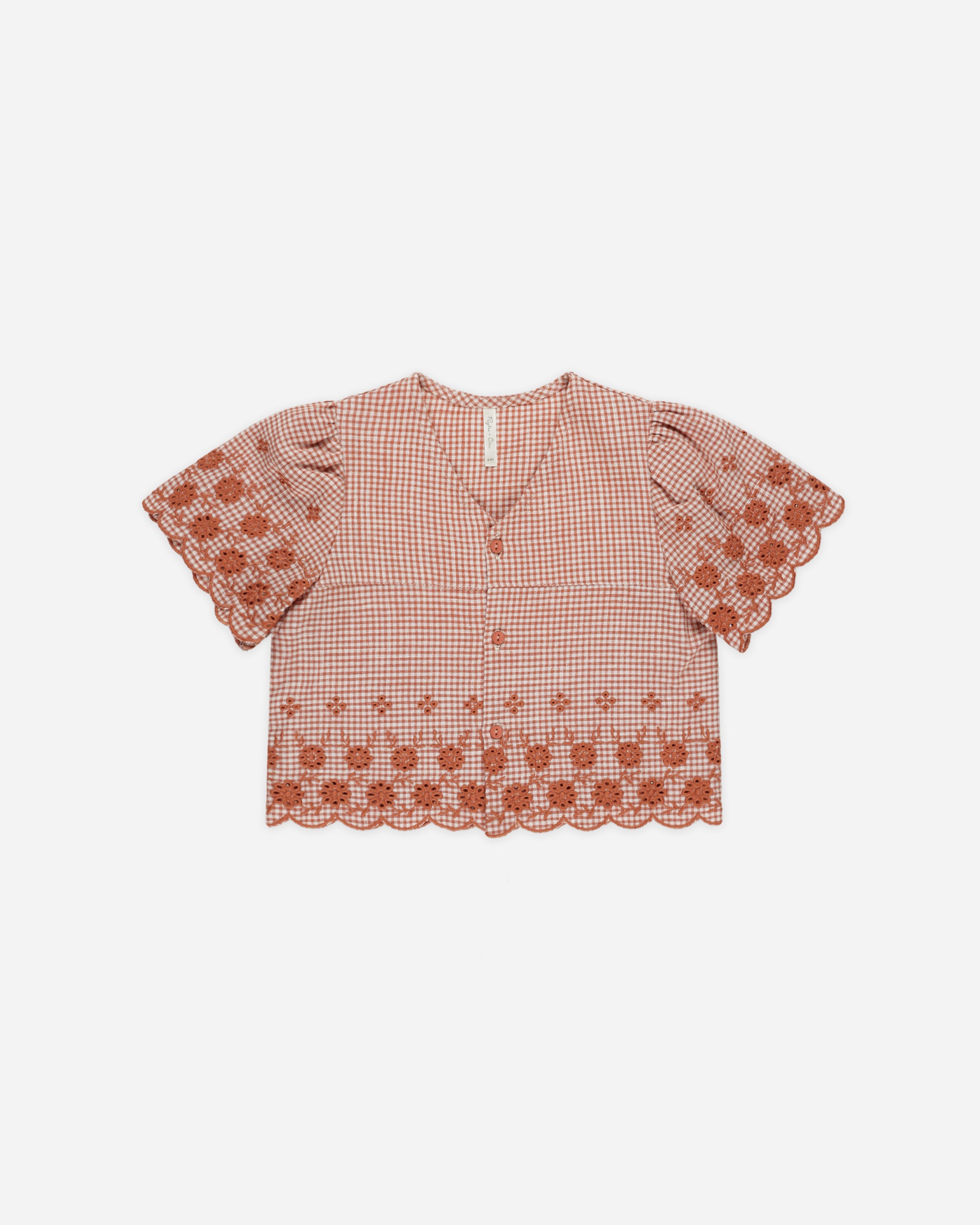  Cleo Top || Poppy Gingham、mySite、layawaytickets