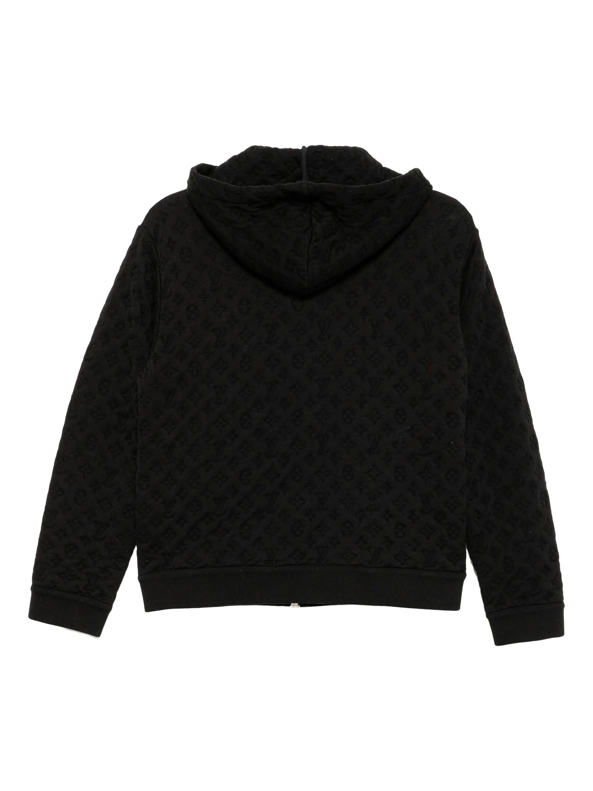 Black Monogram Zip-Up Hoodie、mySite、garminoutage.com