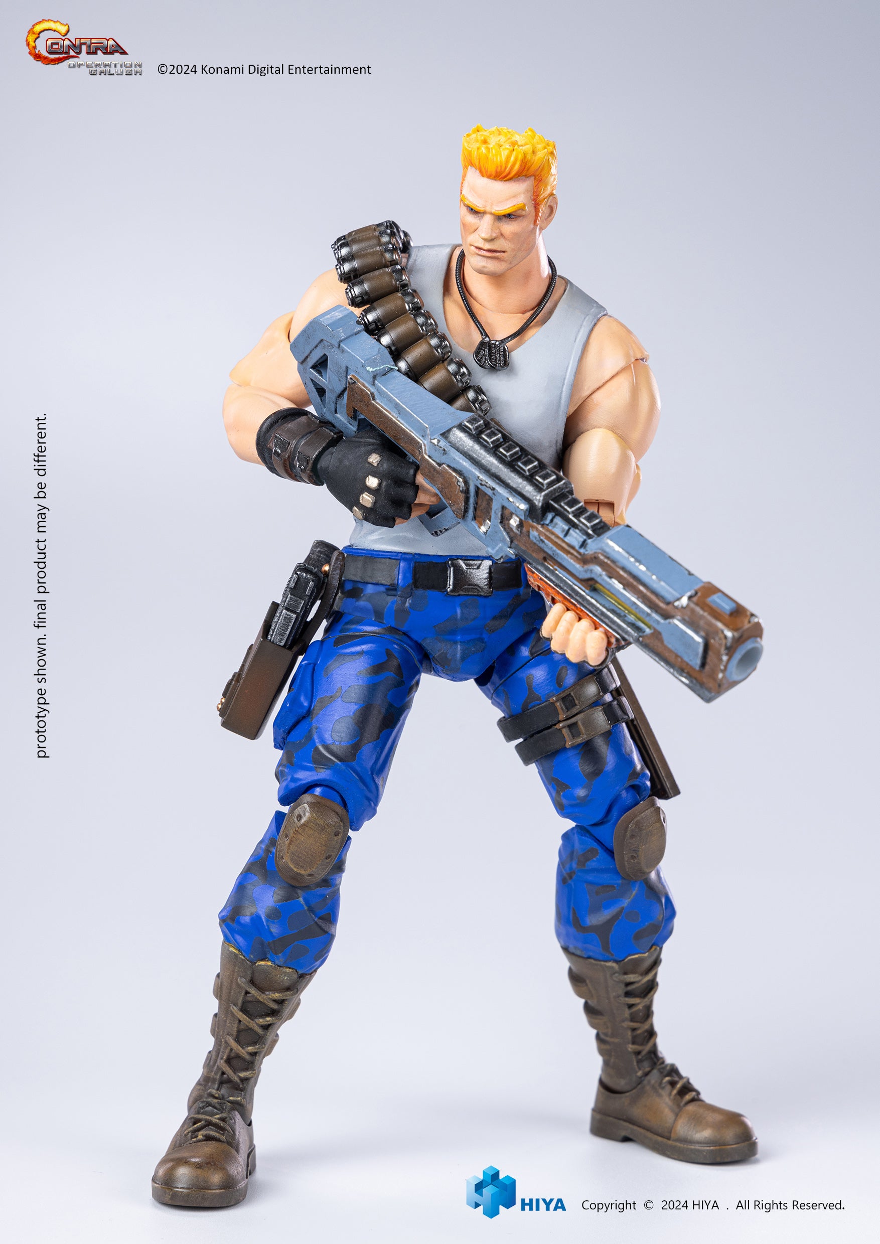 Hiya Exquisite Basic Series Contra Operation Galuga Bill Rizer (1:12 Scale)、mySite、hgirdovlk