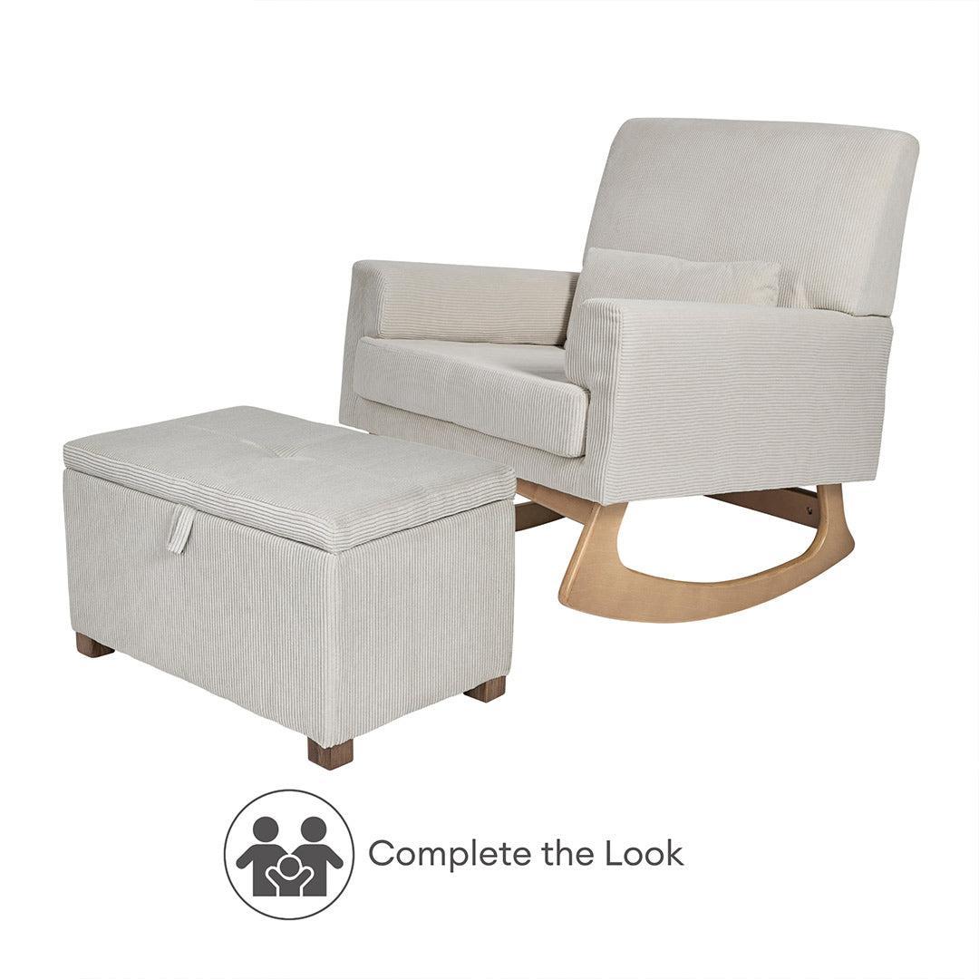  Gaia Baby Serena Rocking Feeding chair - Ecru Corduroy、mySite、merchandisen
