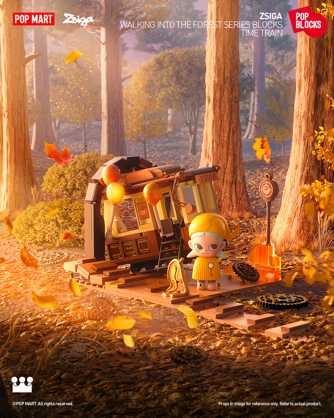  POP MART Zsiga Walking Into The Forest Series Blocks、mySite、greenlandpopulation