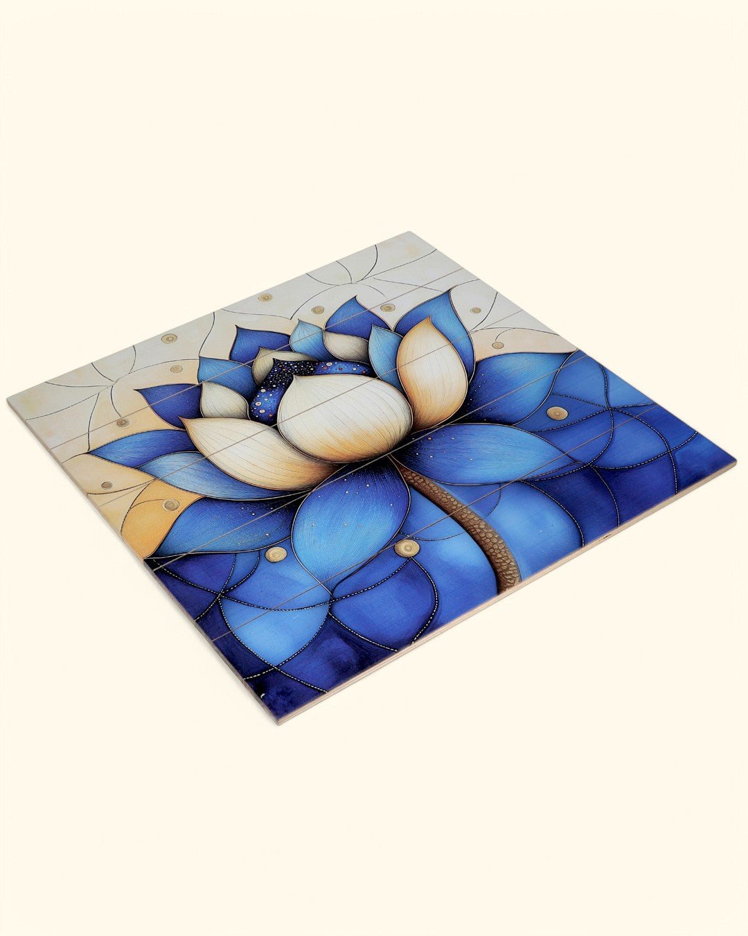 Blue Lotus Pallet Wall Hanging, USA、mySite、topwebapps
