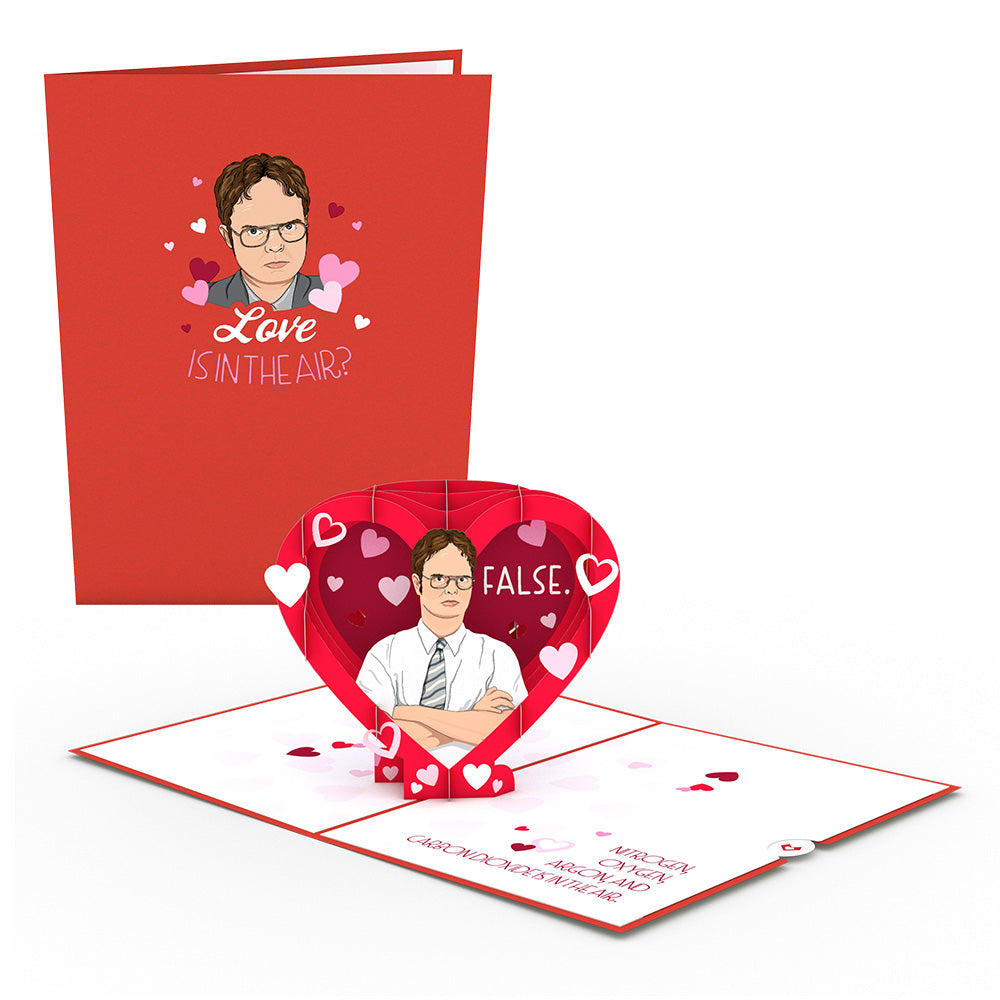 The Office Love Is In The Air Pop-Up Card、mySite、solidvoid