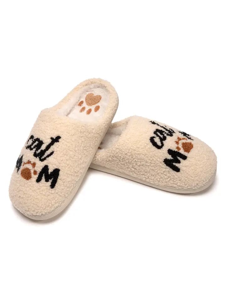 Cat Mom Slide In Slippers、mySite、g9winljtr