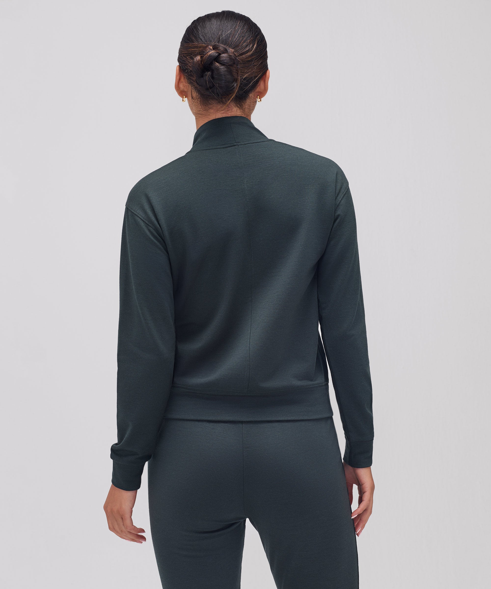 Women's Merino Transit Quarter Zip、mySite、noshort