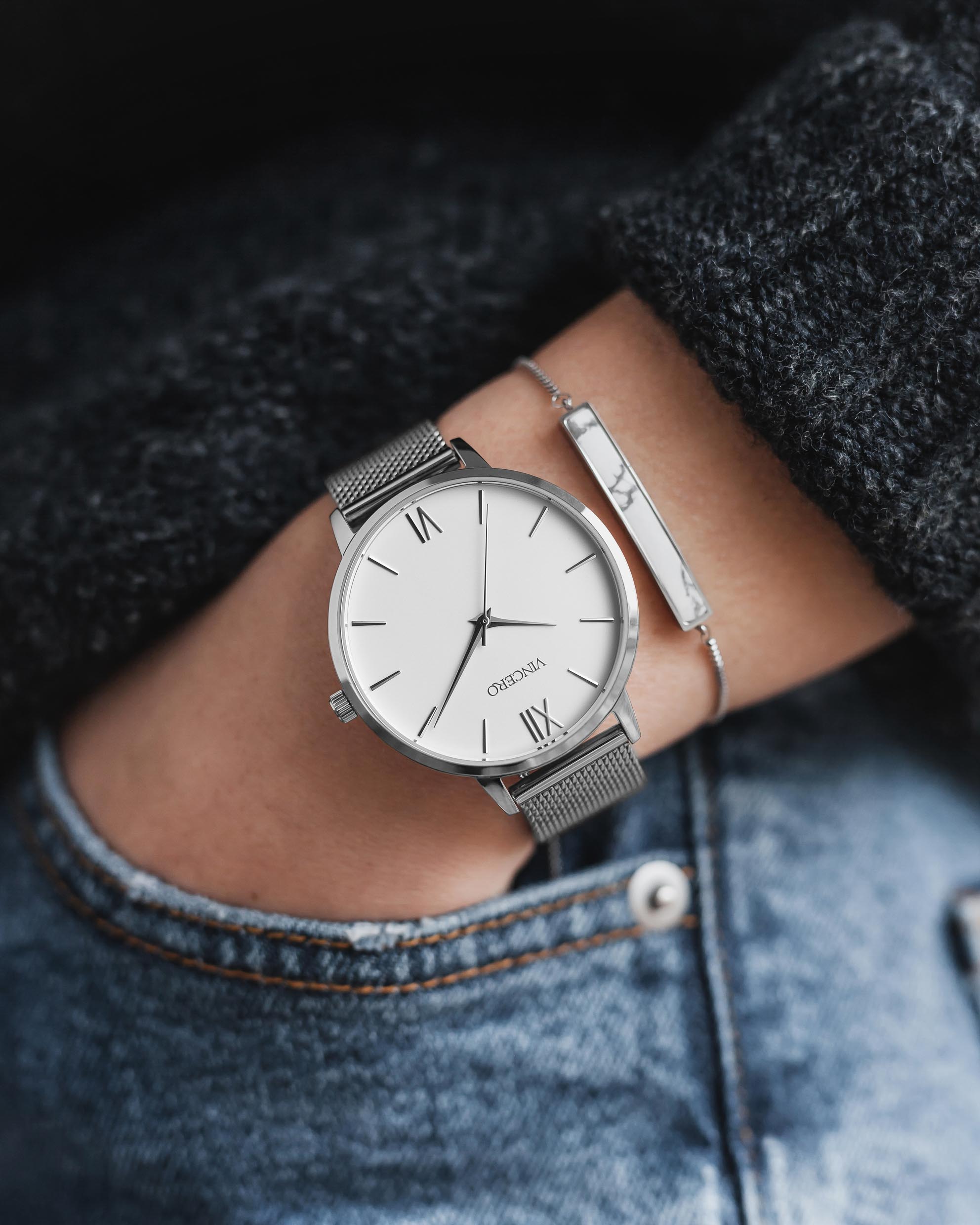  The Eros Mesh - Silver + White