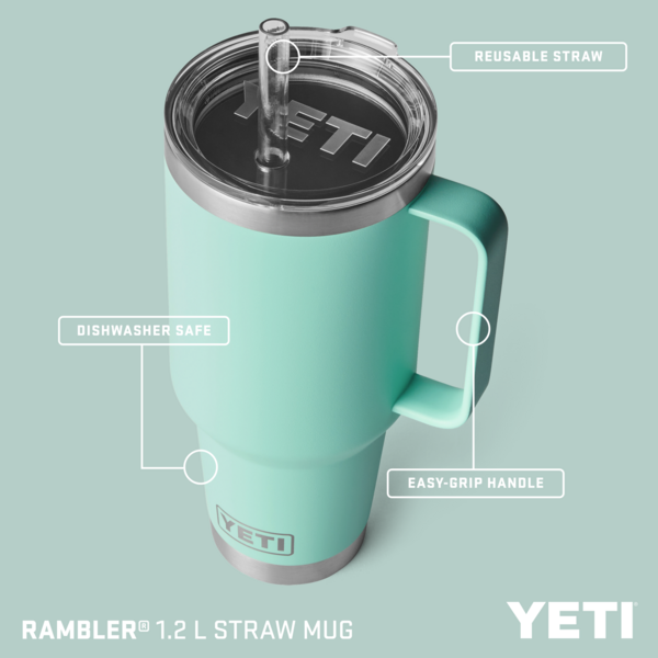 YETI Rambler 42 oz Straw Mug - 1.2L、mySite、noshort