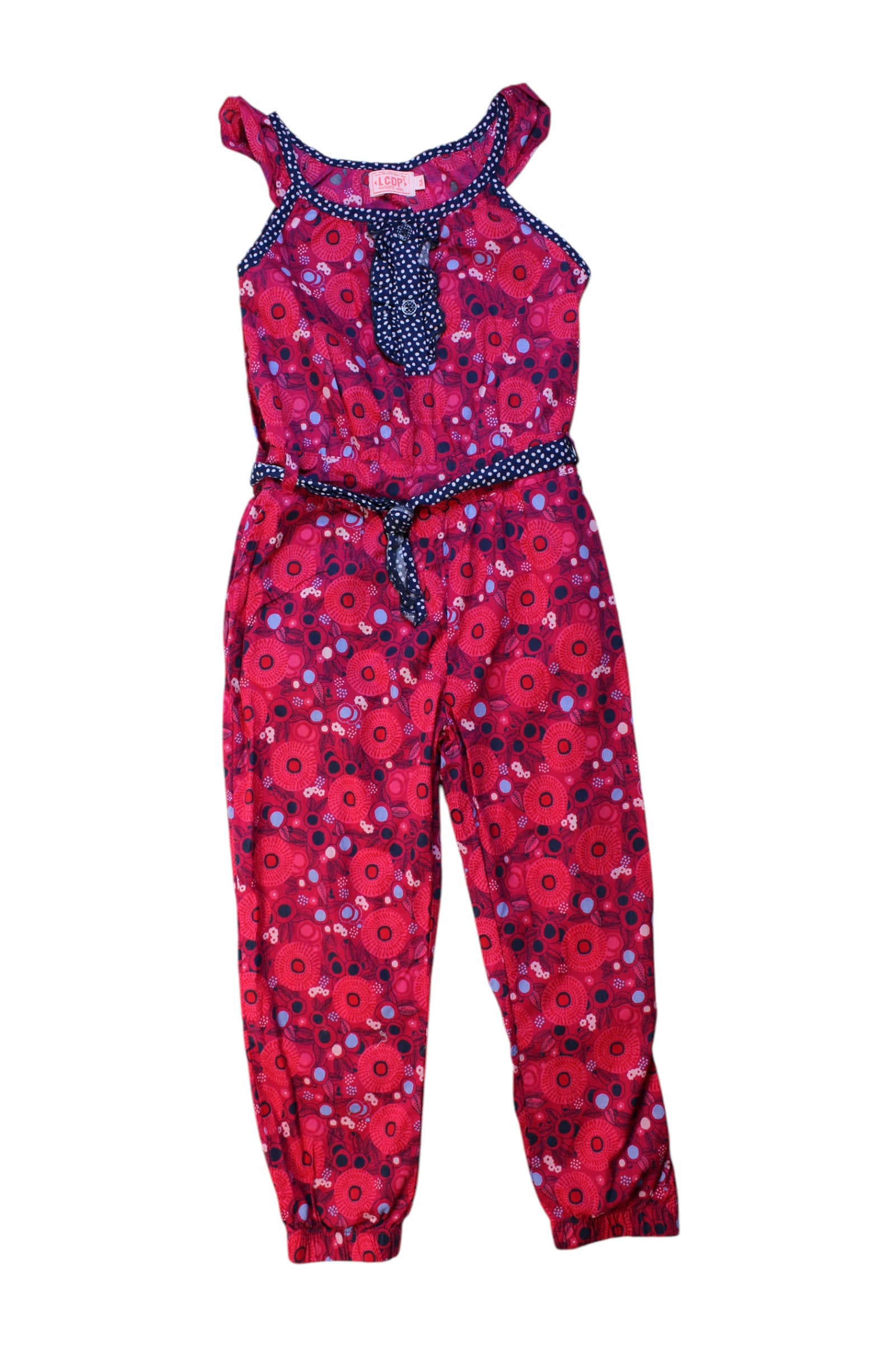 La Compagnie Des Petits Sleeveless Floral Romper - Size 5T、mySite、g9winljtr
