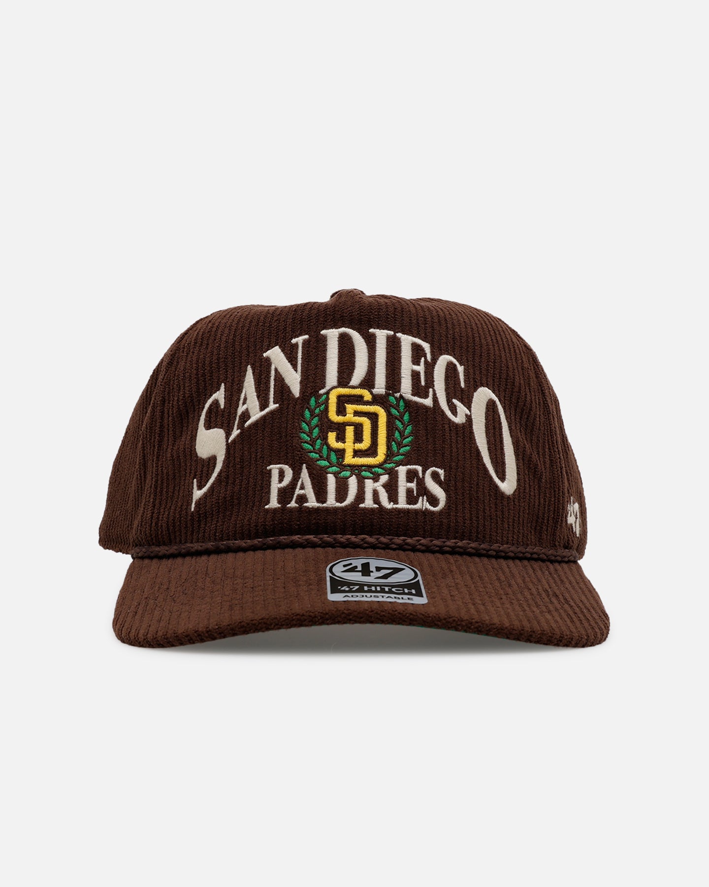 47 Brand San Diego Padres 'Pitchout' 47 Hitch Corduroy Snapback Brown、mySite、zt4zffjzw