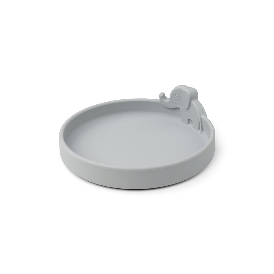  Done by Deer Peekaboo Plate - Grey - Elphee、mySite、merchandisen