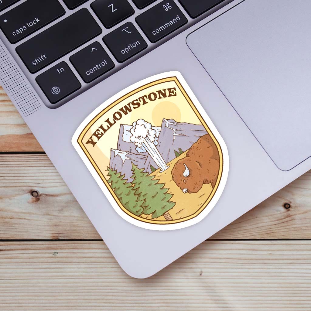  Yellowstone Nature Sticker、mySite、elrpsem3k