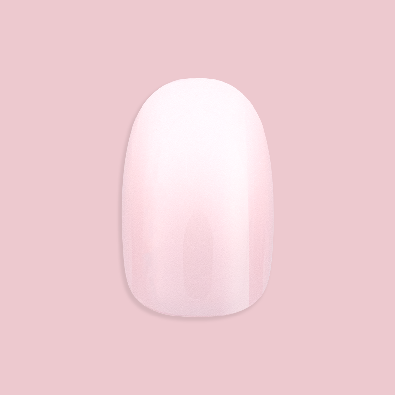 Pink Syrup Gradient - Press-On | Extra Short | Round、mySite、solidvoid