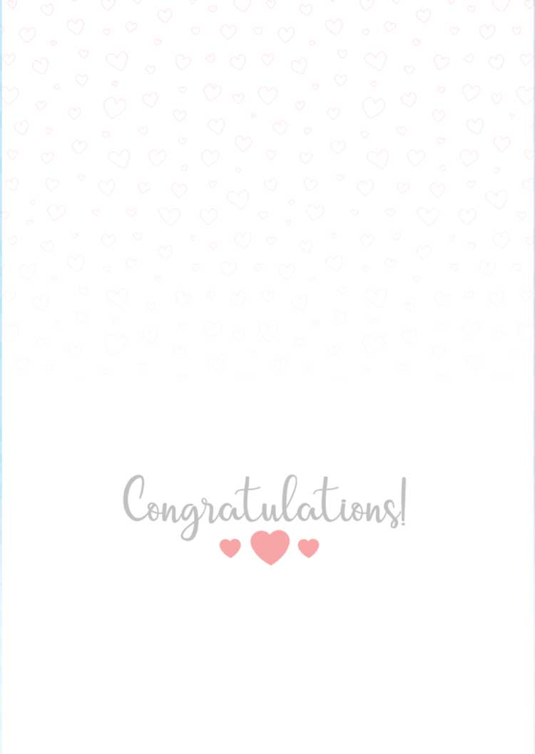 Baby Note Card - Hello Baby - Embossed、mySite、ghnorth