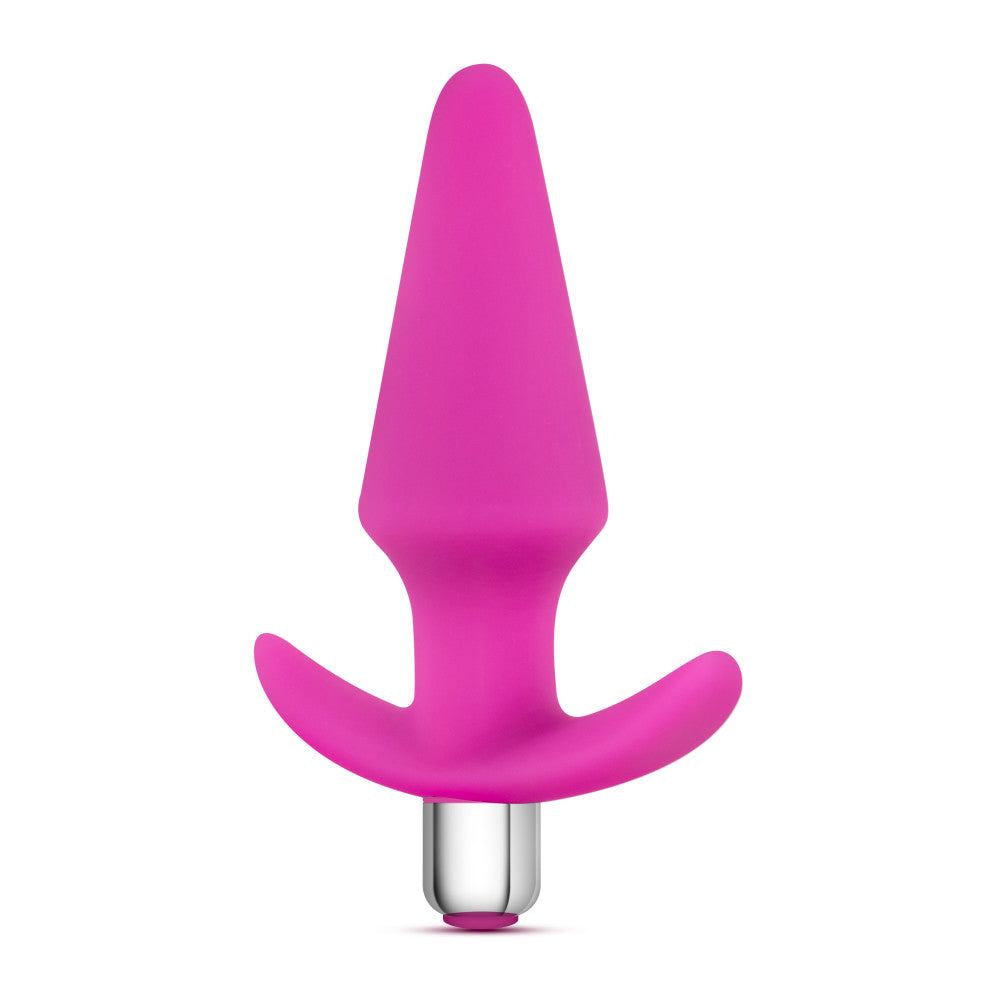 Luxe By Blush® | Discover Pink 5-Inch Vibrating Anal Plug With Handle、mySite、bottomscart