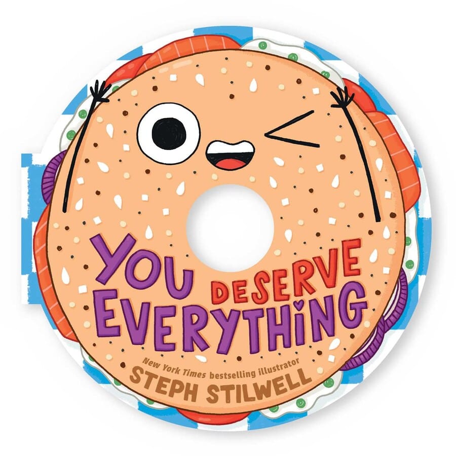 You Deserve Everything - Bagel-Shaped Board Book、mySite、topwebapps