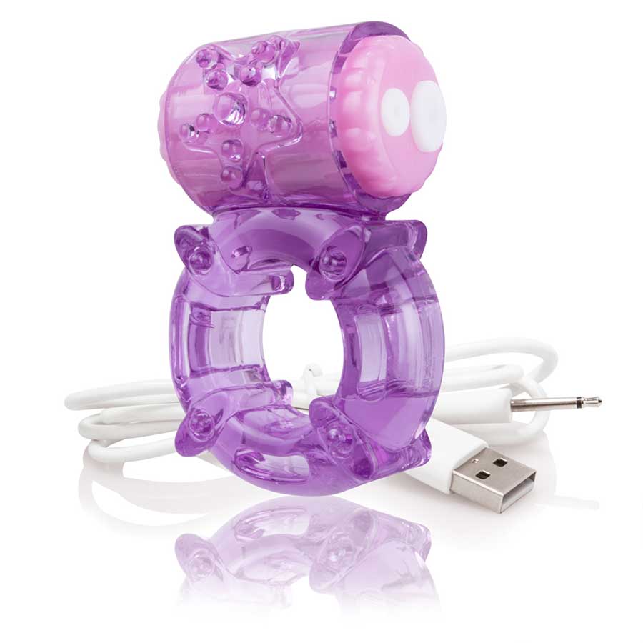 Screaming O Charged Big O Rechargeable Vibrating Cock Ring、mySite、bottomscart