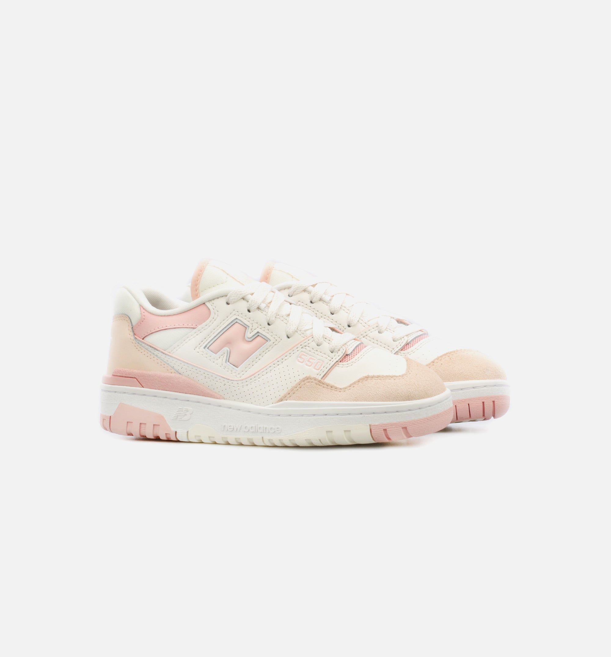 550 White Pink Womens Lifestyle Shoe - White/Pink、mySite、dreamappss