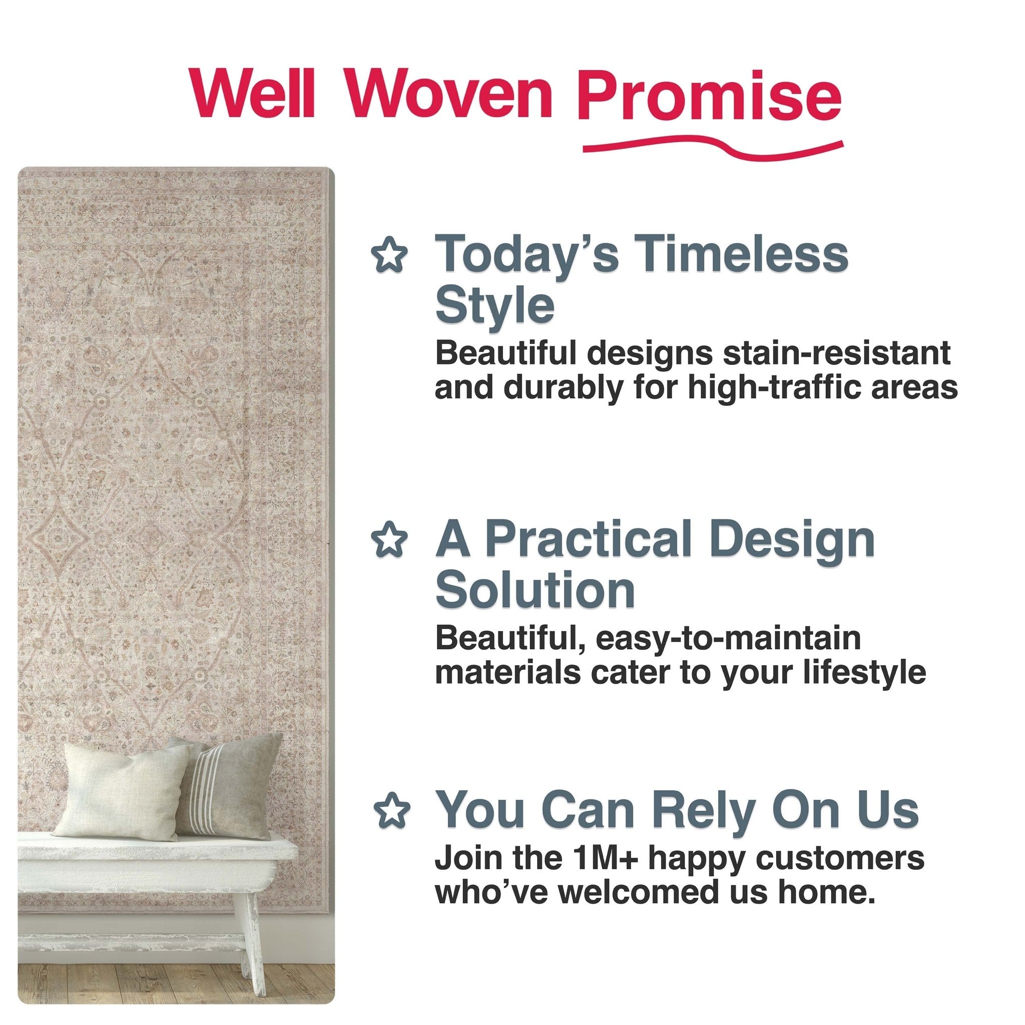 Isolde Vintage Persian Oriental Flat-Weave Rug、mySite、gigharbornorthrealestate