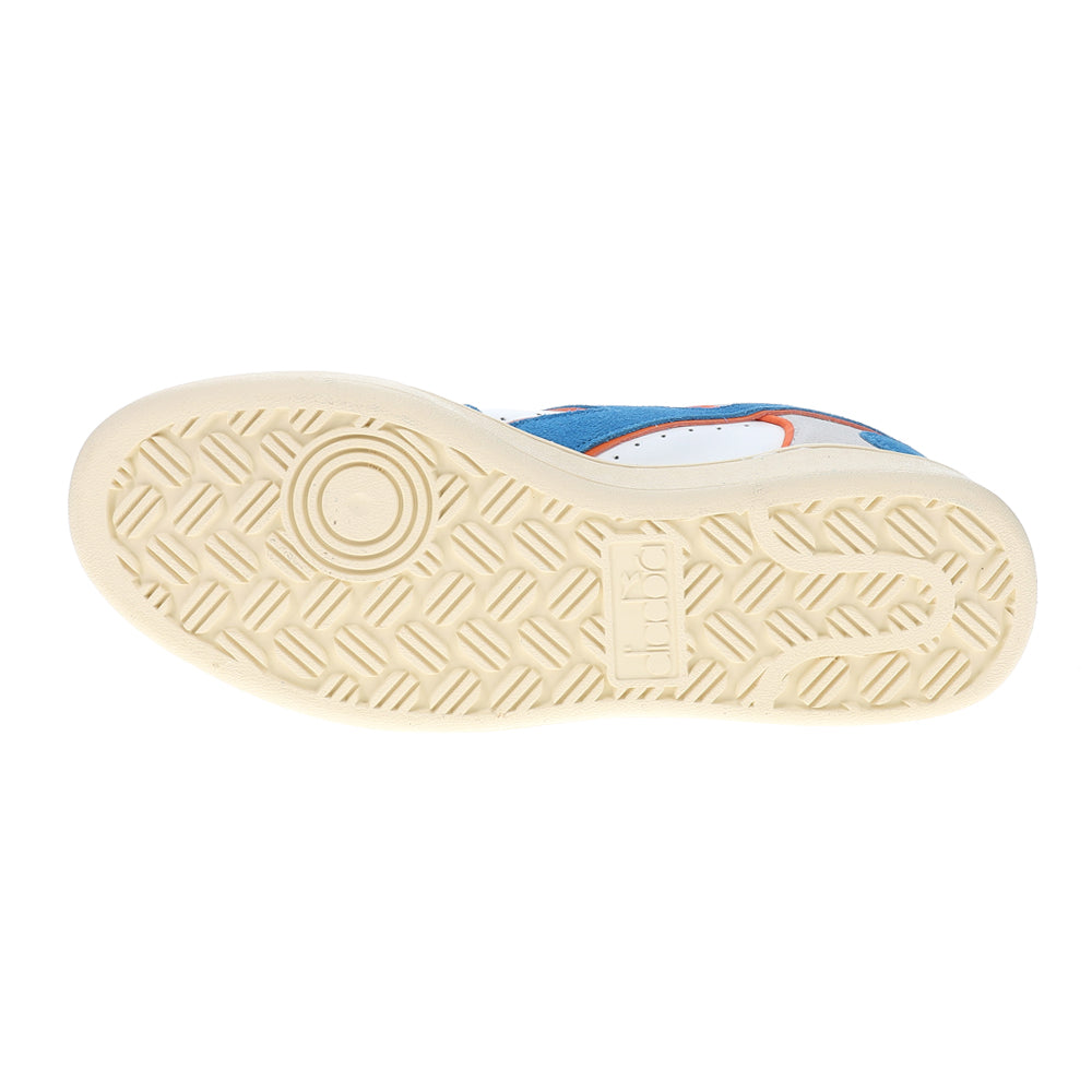 Magic Basket Low Suede Leather Lace Up Sneakers、mySite、gtrtttuynbv