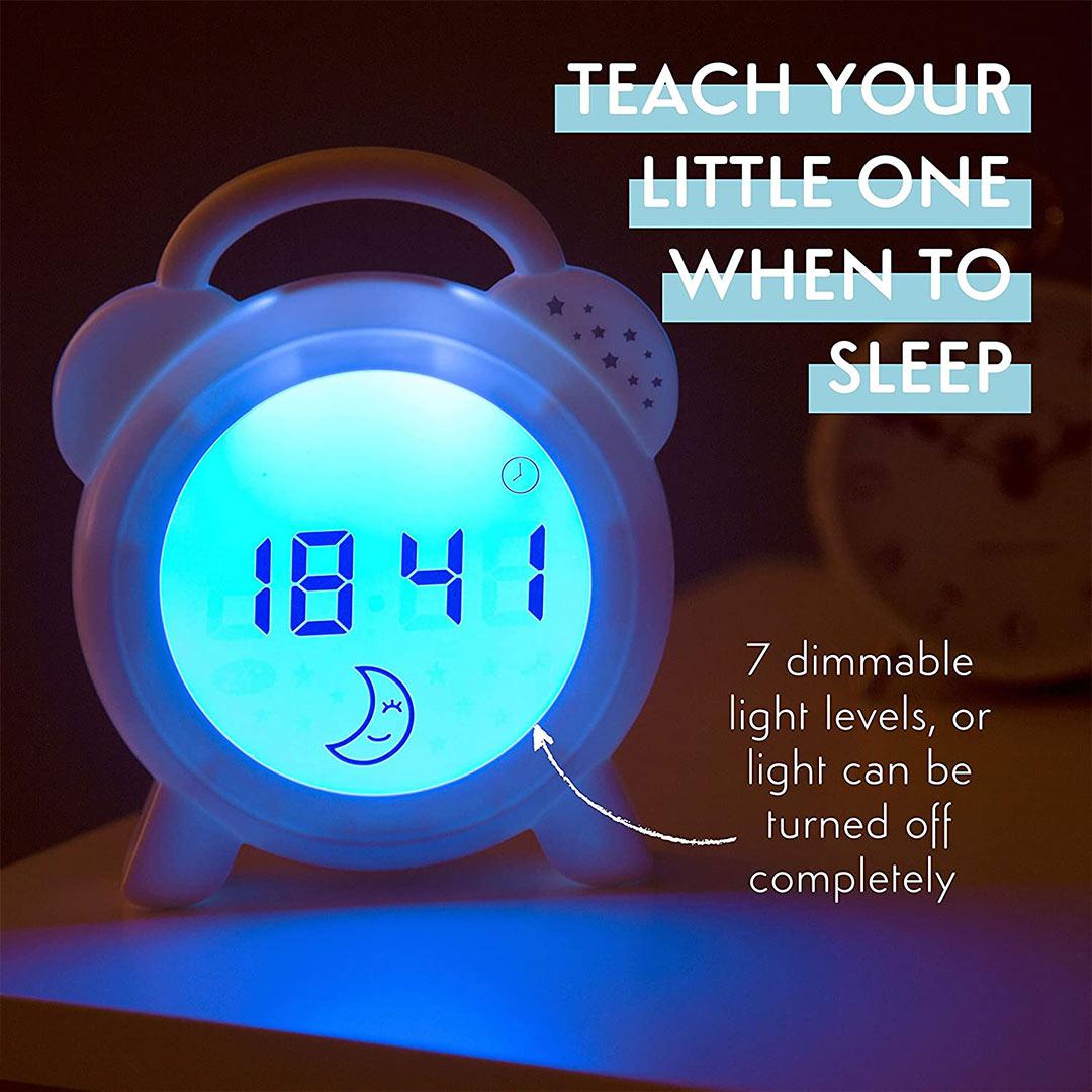  Purflo Snoozee Sleep Trainer + Clock - White、mySite、merchandisen