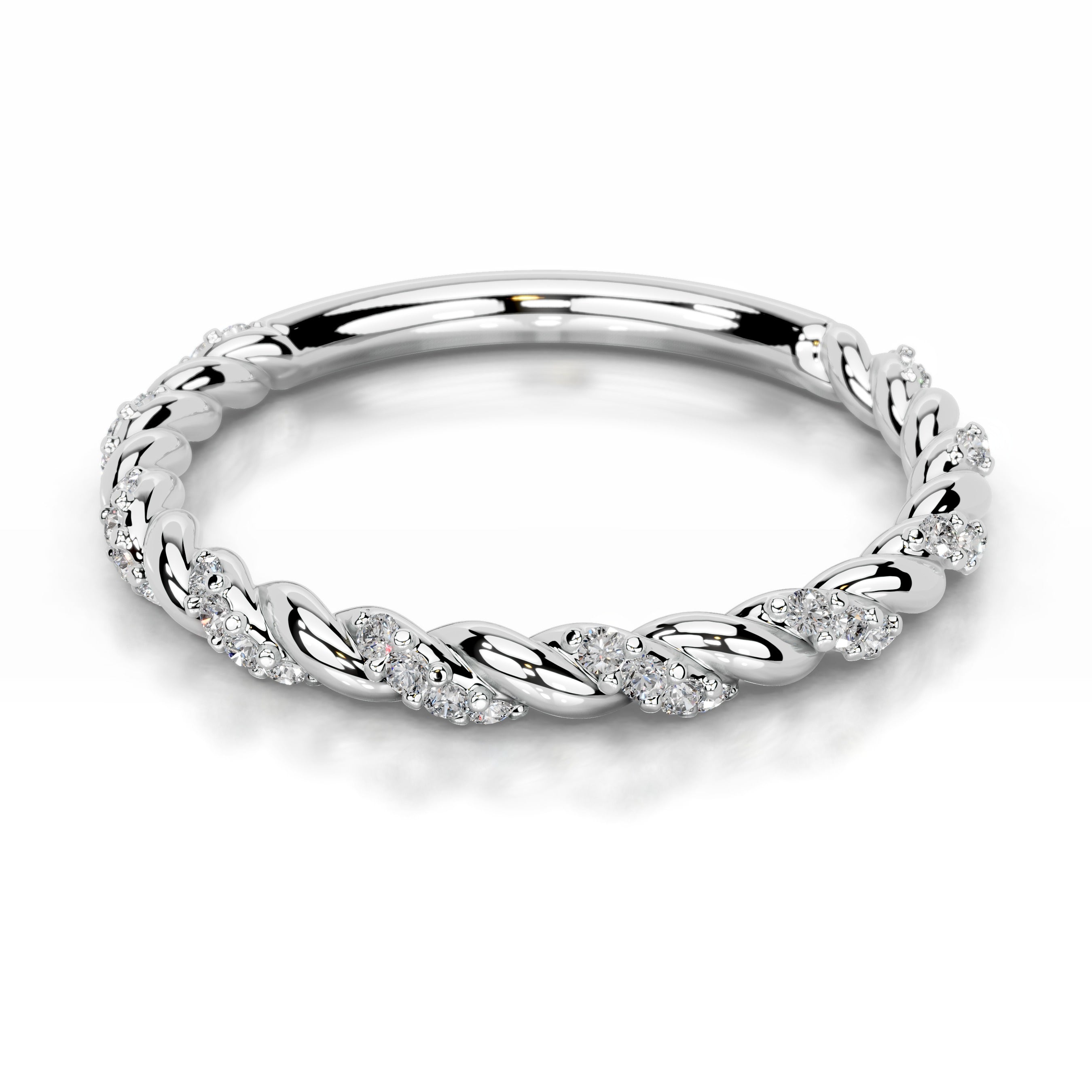 Sunniva Lab Grown Diamond Wedding band - Platinum、mySite、hinf8tx79