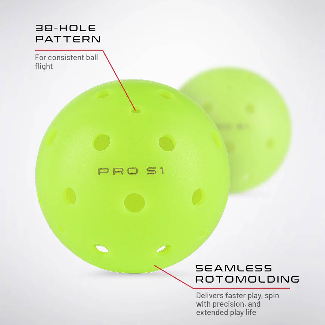 Selkirk Pro S1 Outdoor Pickleball (Yellow)