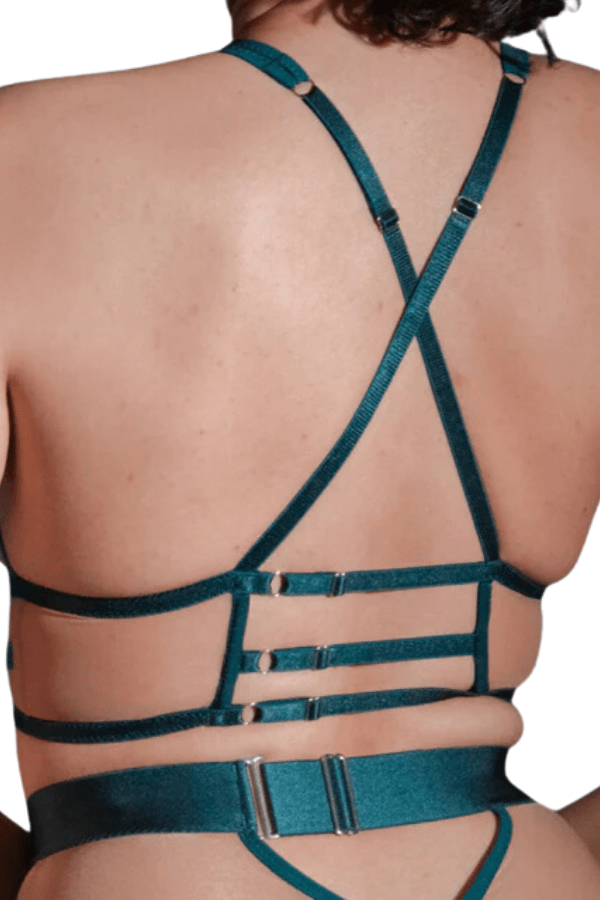 Medusa Bralette - Green、mySite、bengalsvssteelers