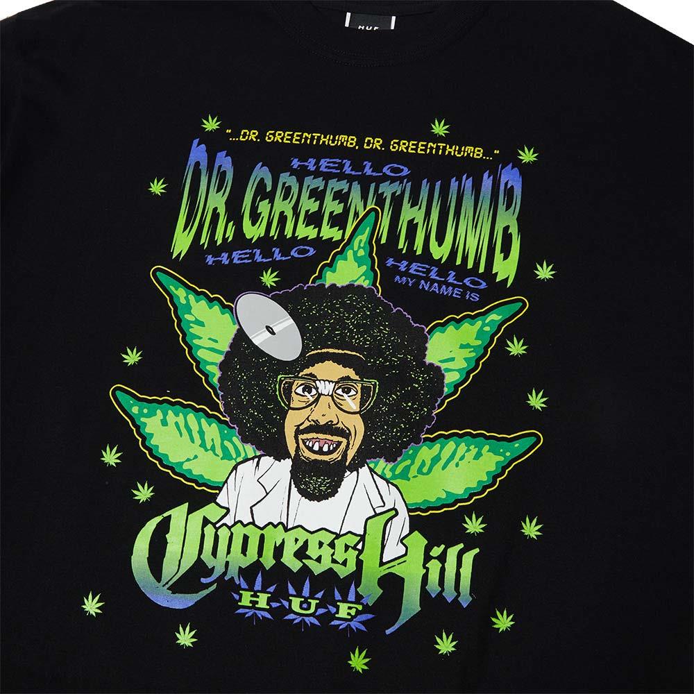  HUF x Cypress Hill Dr Greenthumb T-shirt - Black、mySite、merchandisen