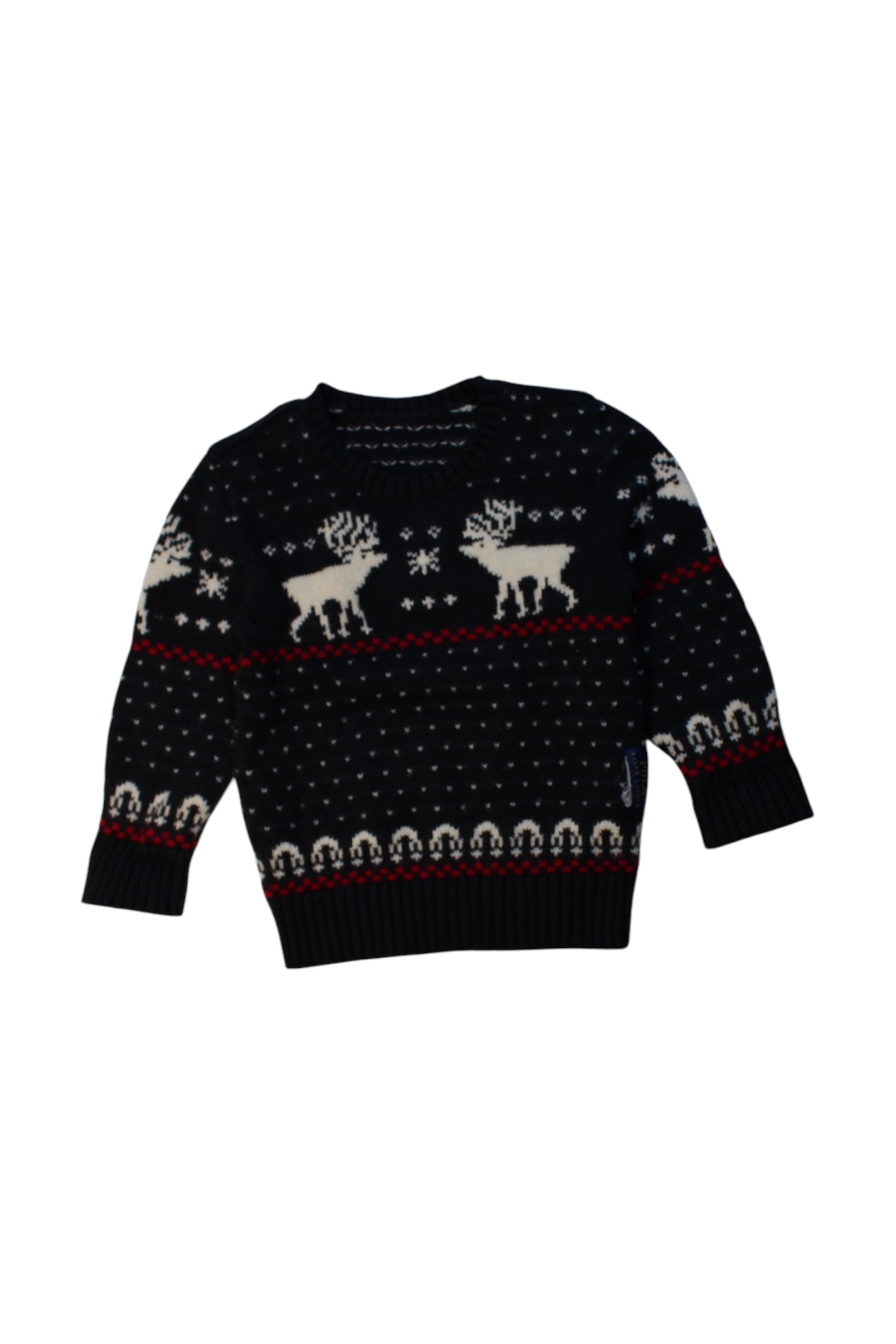 Polo Ralph Lauren Reindeer Knit Sweater 2T、mySite、g9winljtr