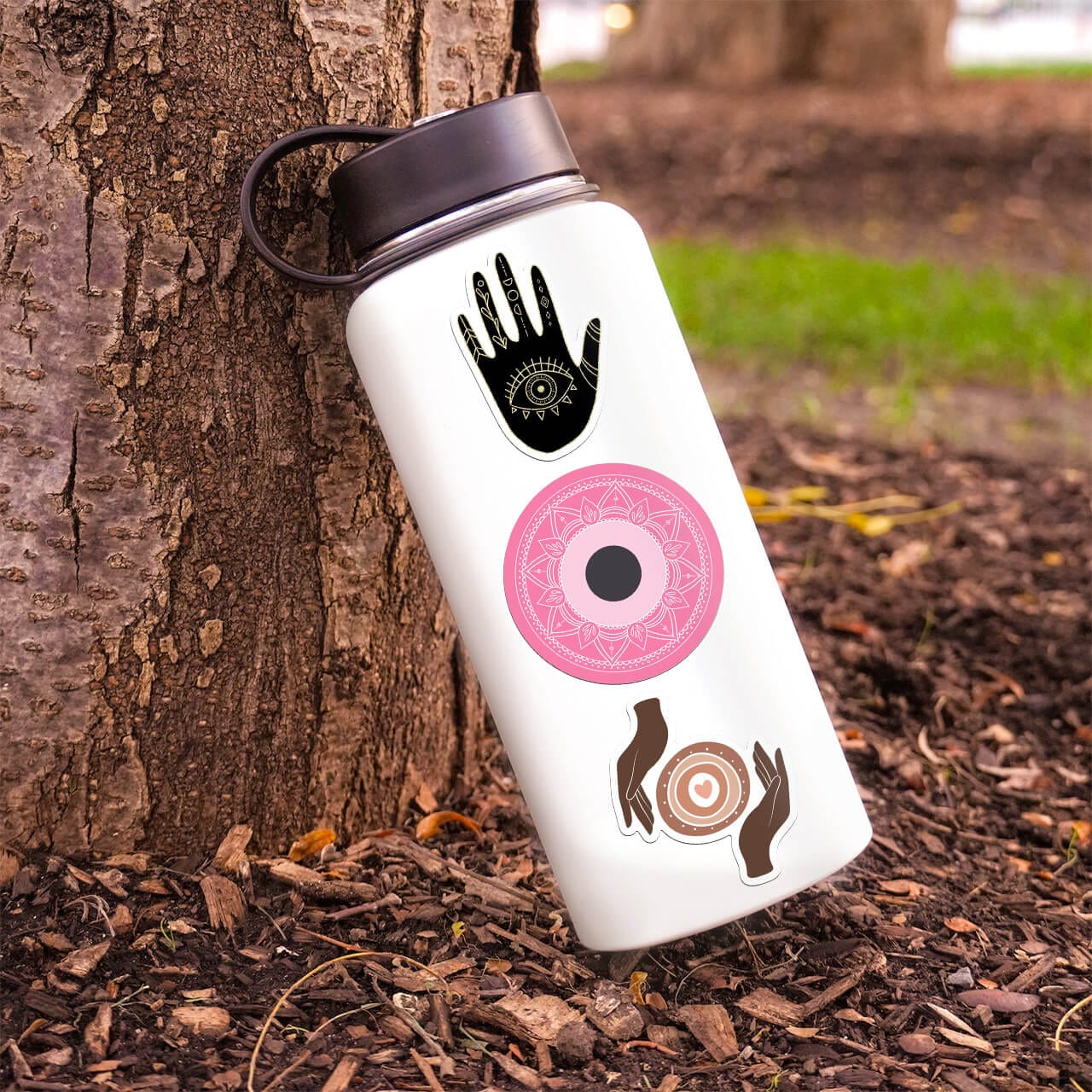  Evil Eye Stickers 6 Pack - Power, Love, Luck、mySite、elrpsem3k