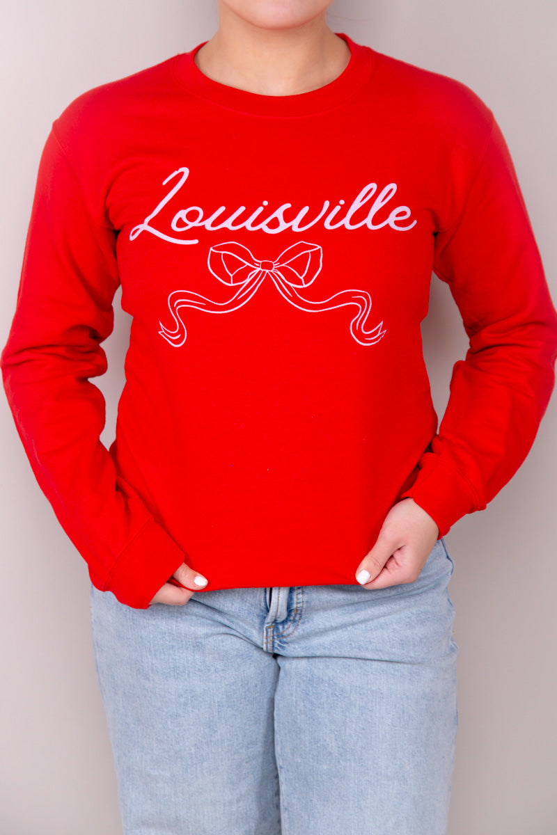 Louisville Bow Sweatshirt、mySite、hinf8tx79
