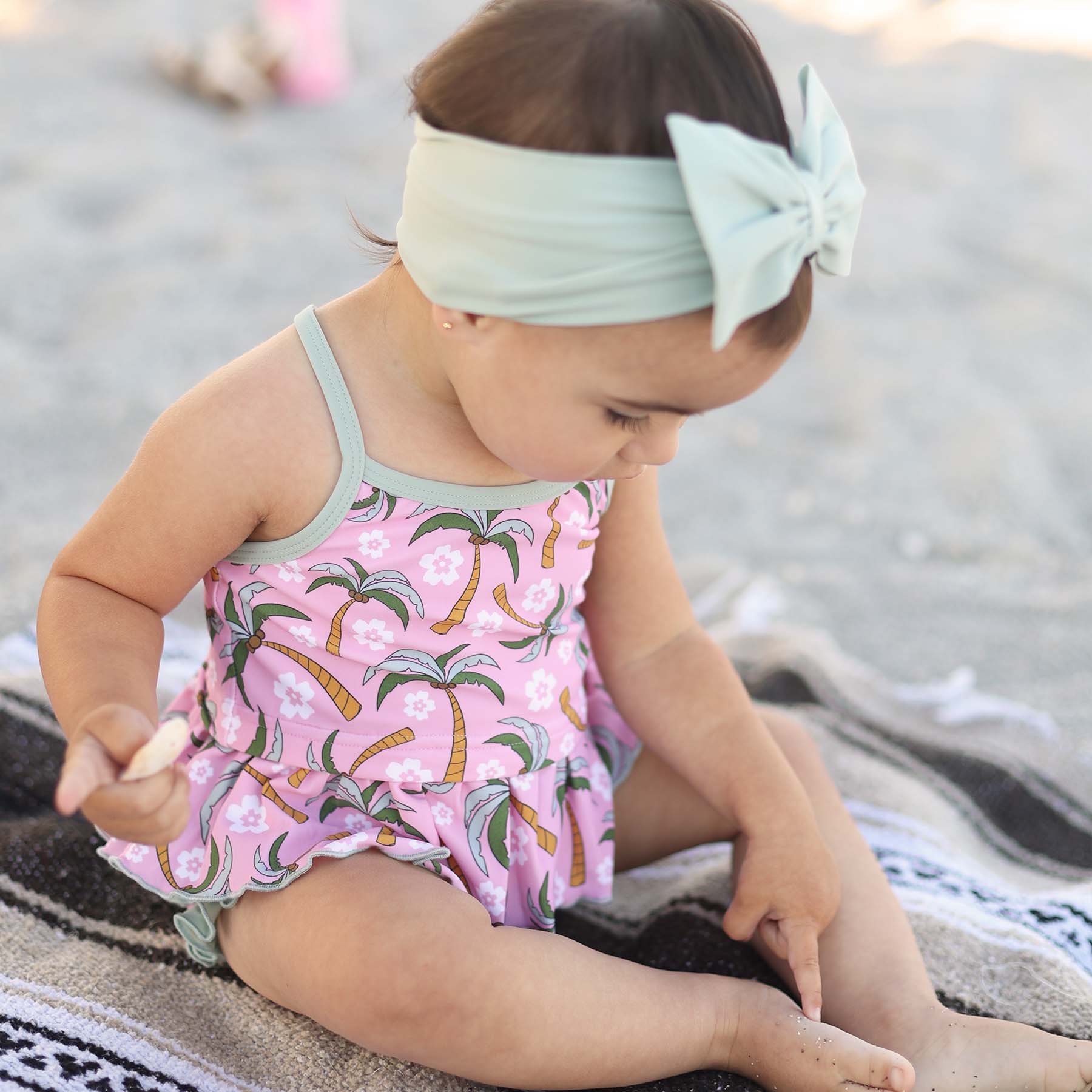  Two Piece Strappy Tankini with Ruffle Bottom | Palm Party、mySite、layawaytickets