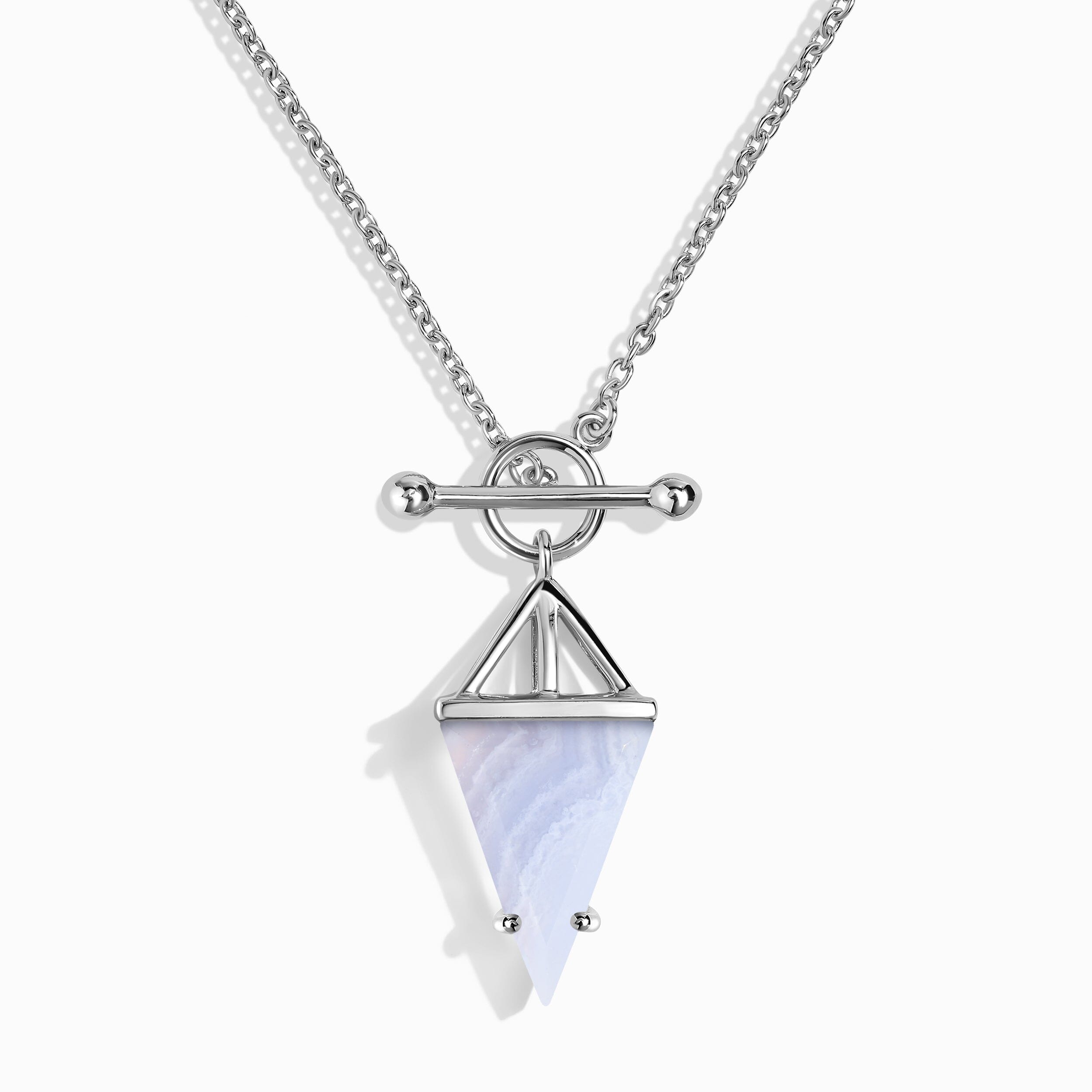 Blue Lace Agate Necklace - Heroine T-Lock、mySite、hinf8tx79