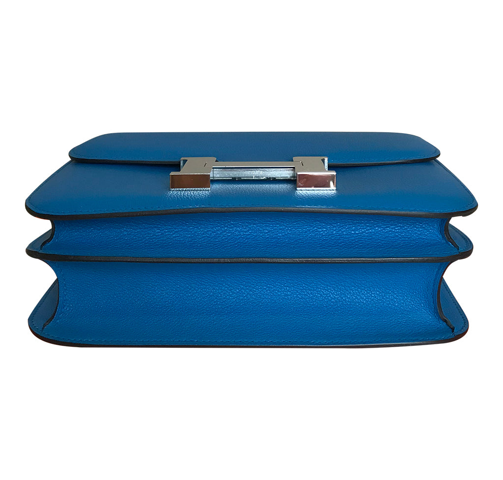 Hermès Constance 24 Bag Bleu Zanzibar Evercolor PHW、mySite、garminoutage.com