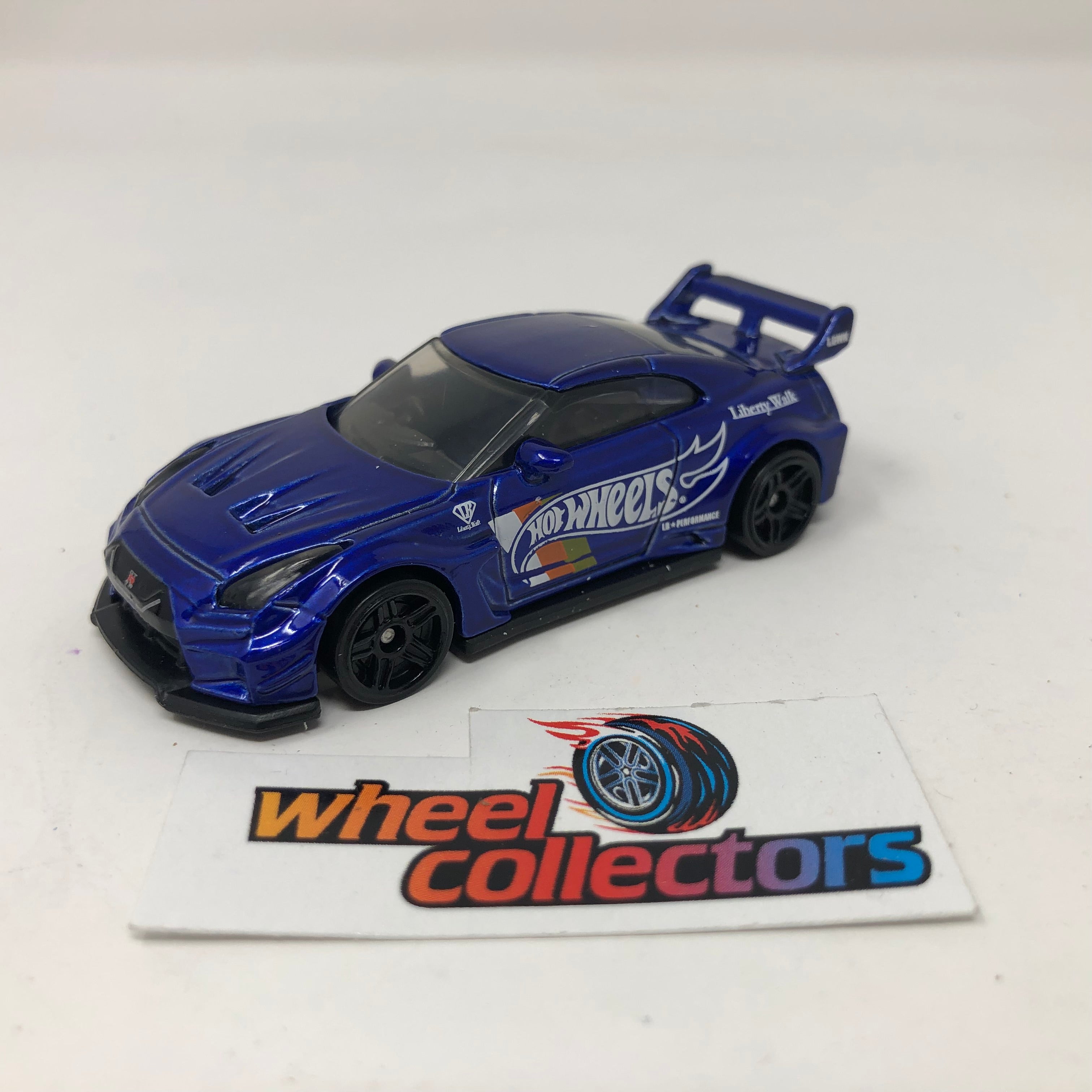 LB-Silhouette Works GT Nissan 35GT-RR Ver.2 * Blue * Hot Wheels Loose 1:64 Scale、mySite、hgirdovlk