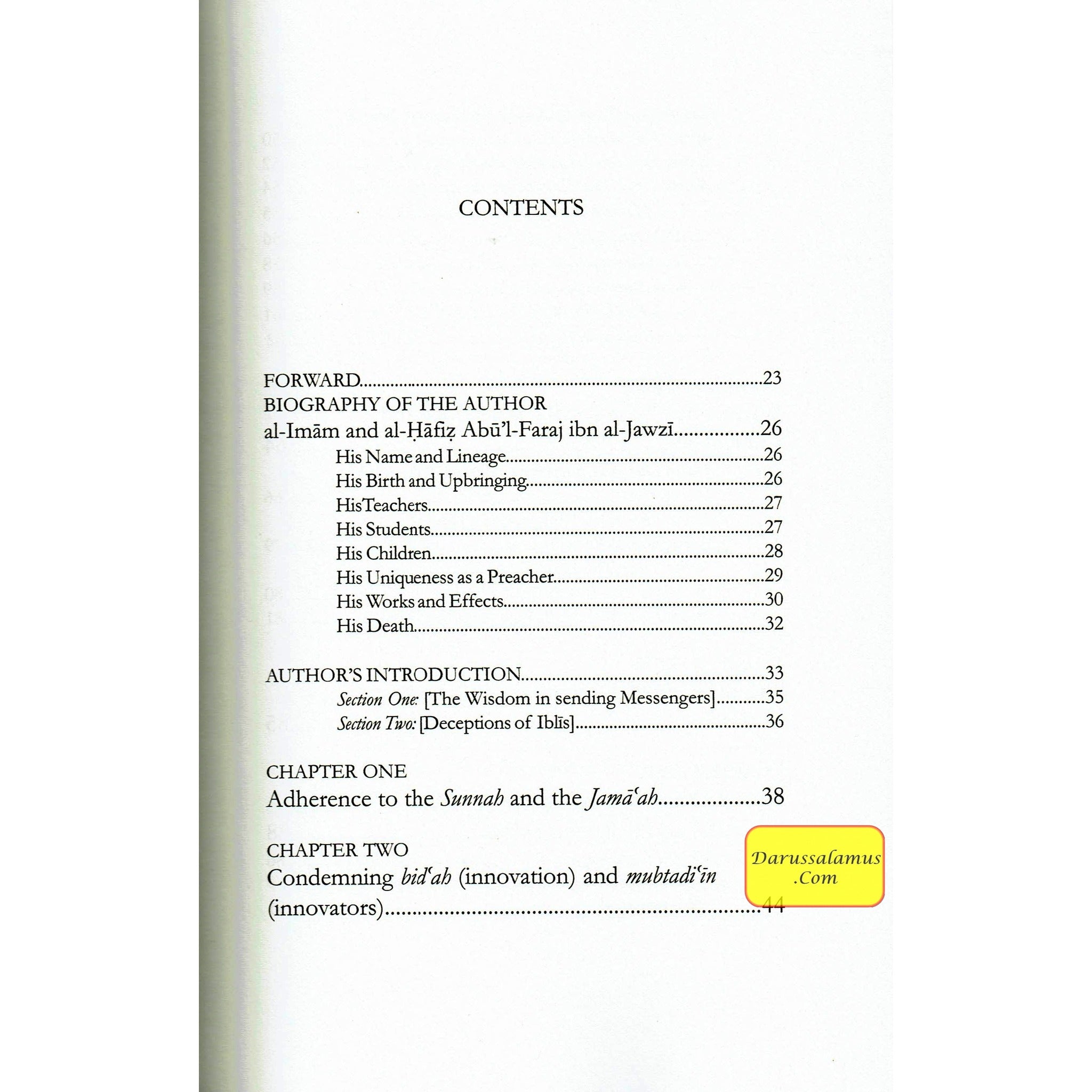 The Devil's Deception (Talbis Iblis) By Imam Ibn Al-Jawzi、mySite、topwebapps