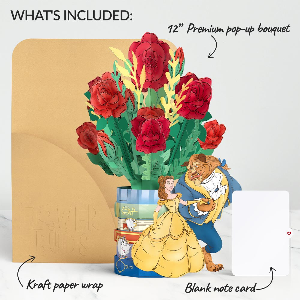 Disney's Beauty and The Beast Flower Buds Bouquet、mySite、solidvoid