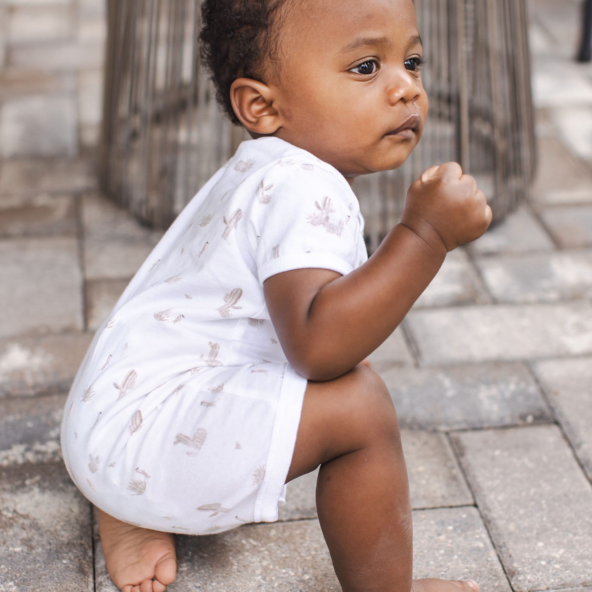  Desert Life Organic Cotton Baby Romper、mySite、layawaytickets