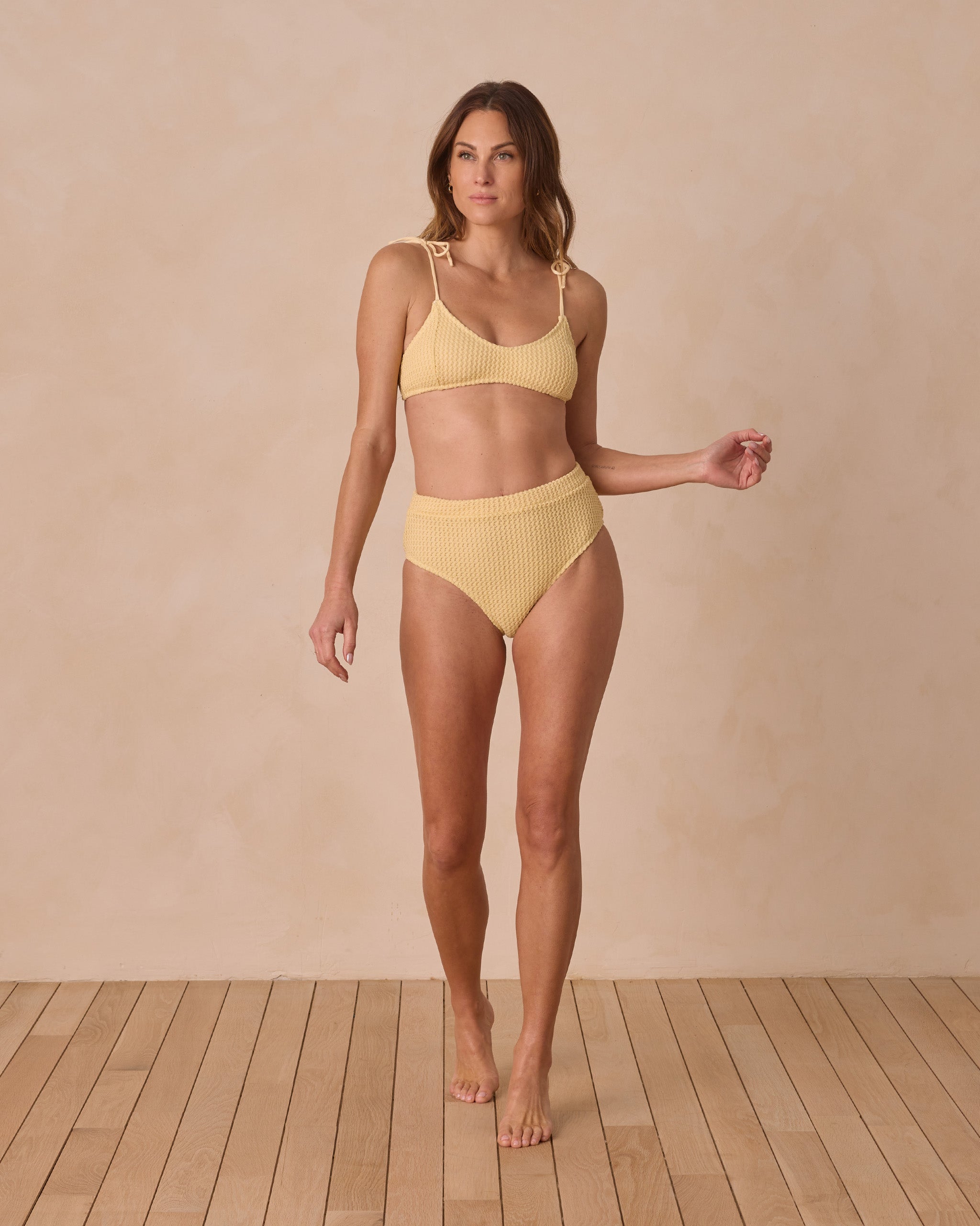  Banded High Cut Bikini Bottom | Yellow Crochet、mySite、layawaytickets