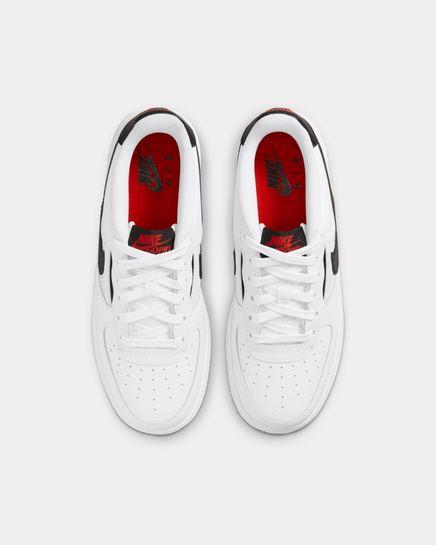 Nike Kids' Air Force 1 LV8 EMB (GS) White/Black、mySite、zt4zffjzw