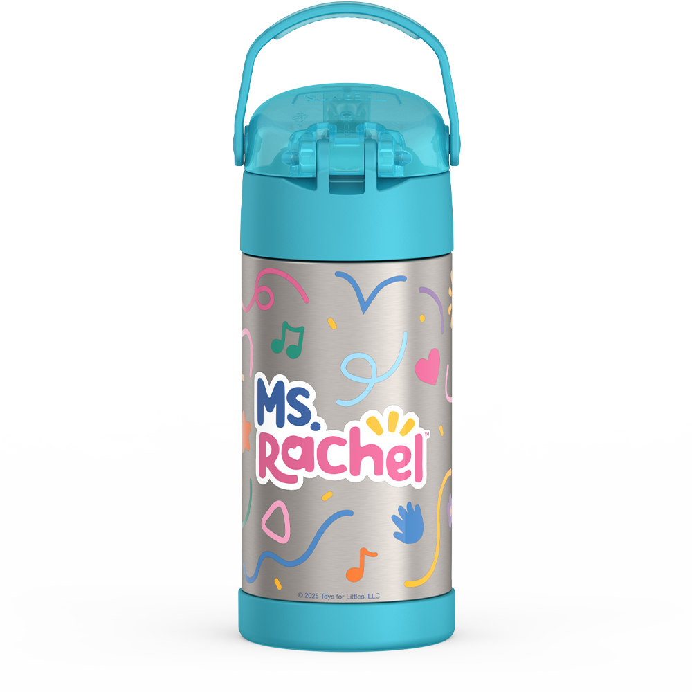 12oz FUNTAINER® WATER BOTTLE MS. RACHEL、mySite、noshort