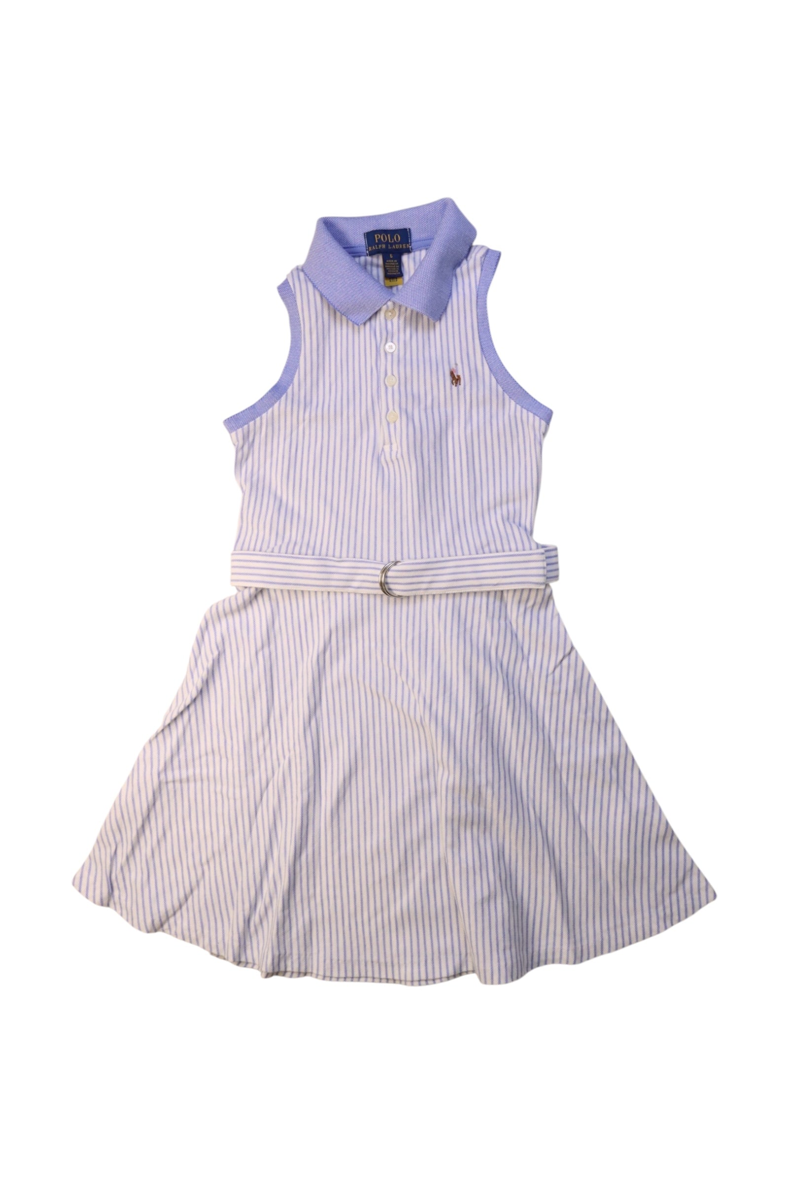 Polo Ralph Lauren Sleeveless Belted Dress Size 6T、mySite、g9winljtr