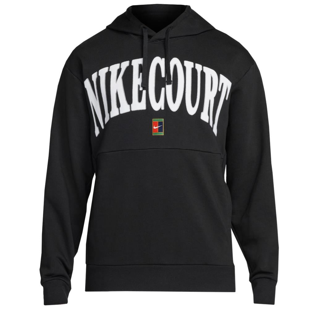 Nike Men's Heritage NikeCourt Hoodie - Black/White