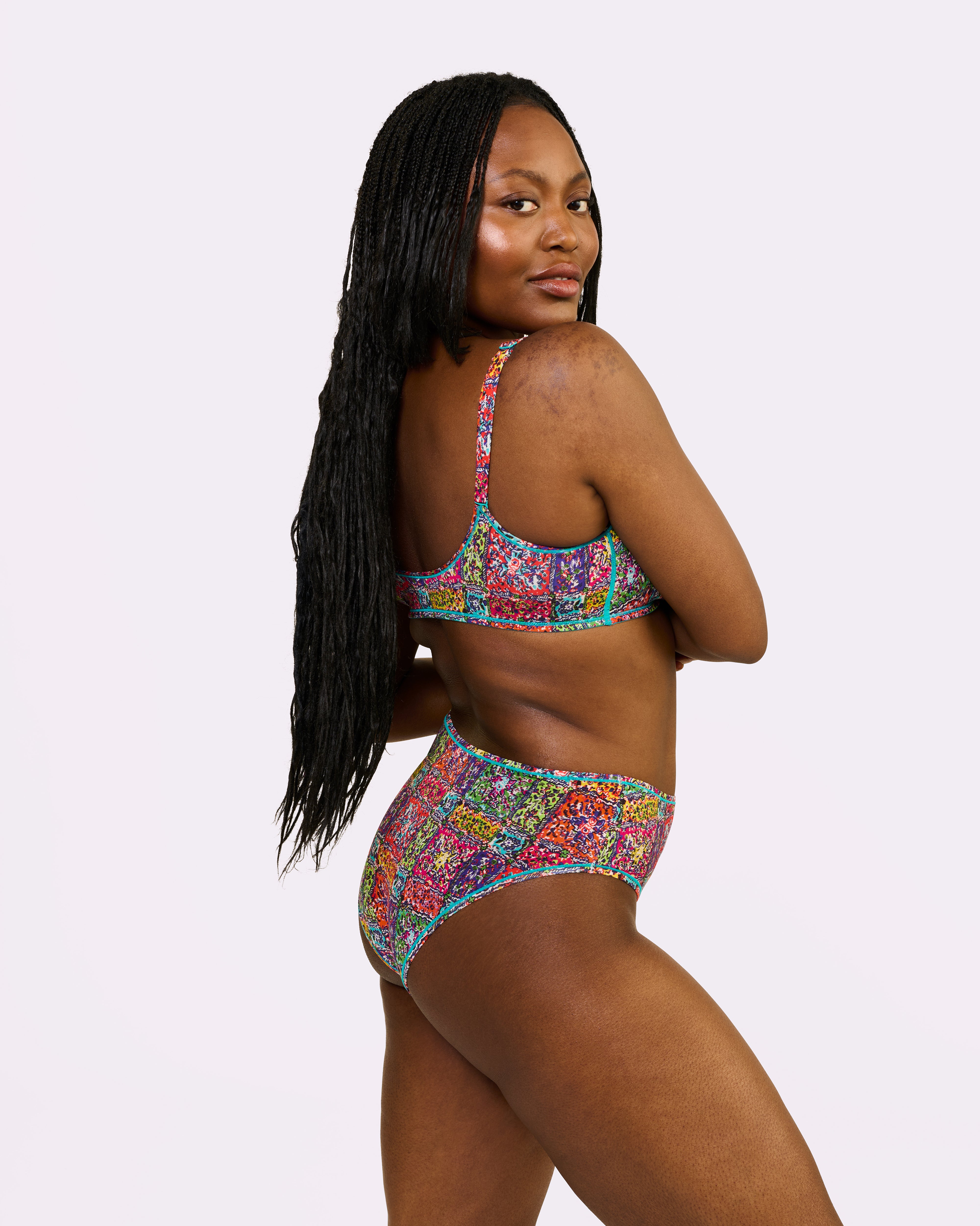 Vintage High Rise Brief | New:Cotton | Archive (Bandana)、mySite、bengalsvssteelers