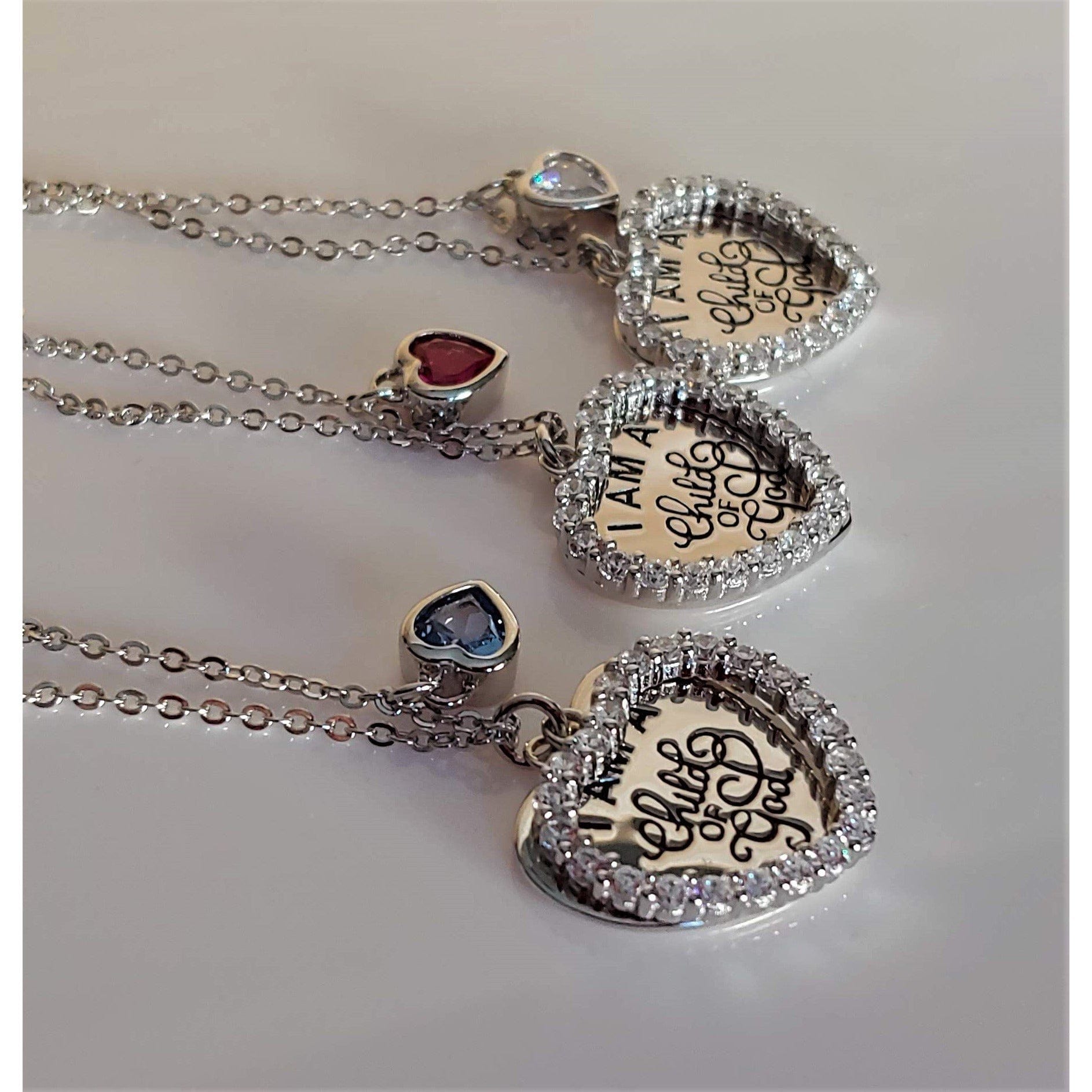 I AM A CHILD OF GOD Sterling Silver Inspirational Necklace! Only $59.95!、mySite、g9winljtr